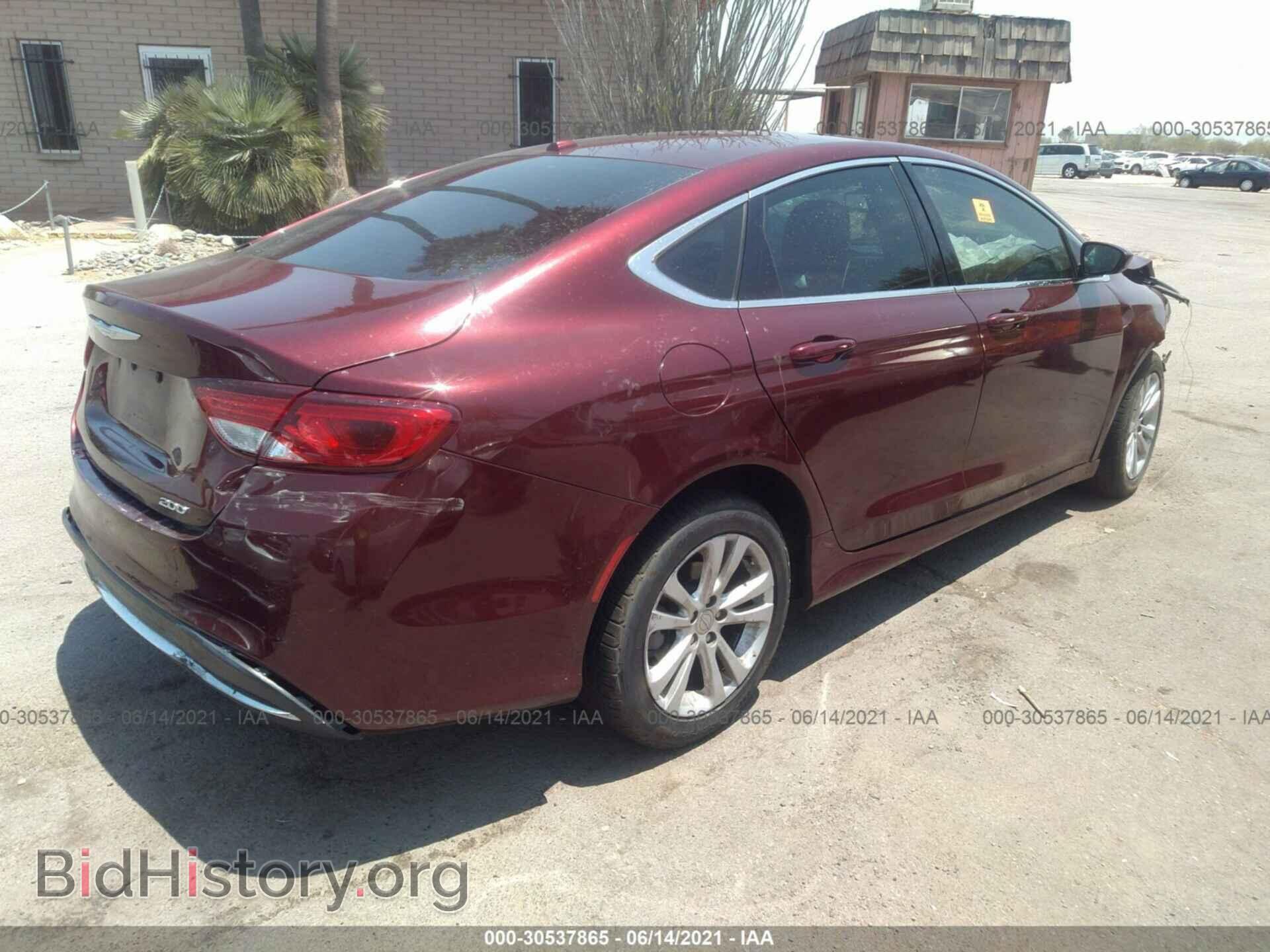 2015 CHRYSLER 200 - VIN: 1C3CCCAB6FN663983 - Фото 4