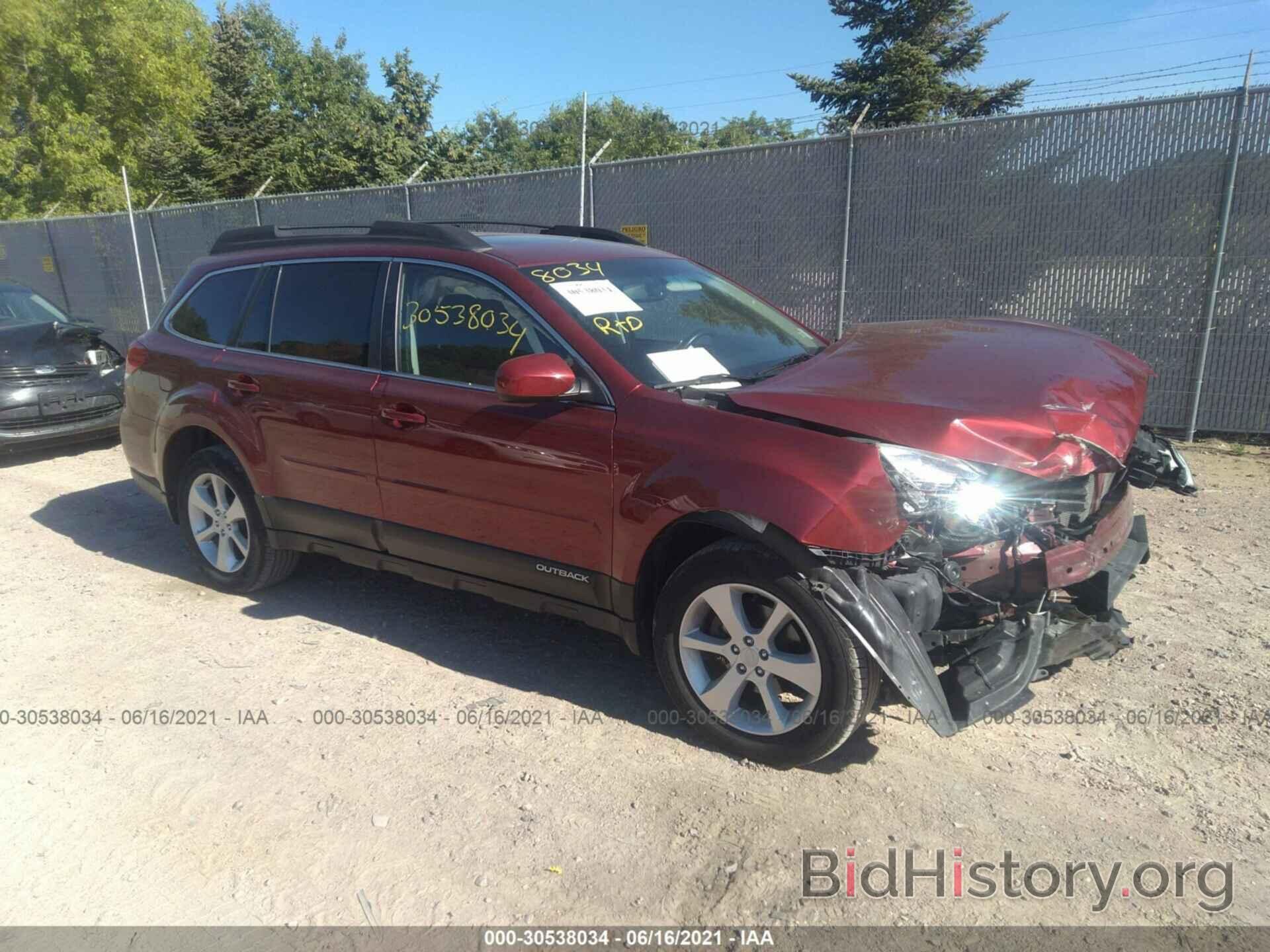 Фотография 4S4BRCGC8D3313541 - SUBARU OUTBACK 2013