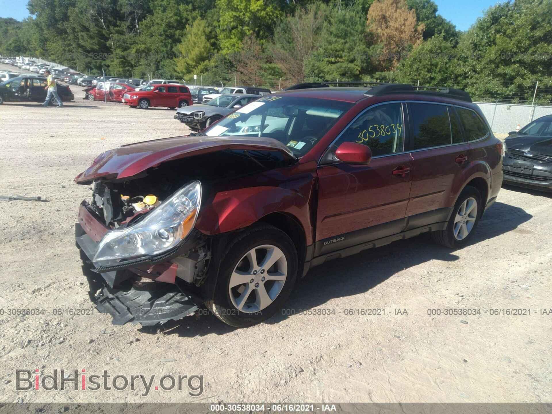 2013 SUBARU OUTBACK - VIN: 4S4BRCGC8D3313541 - Фото 2