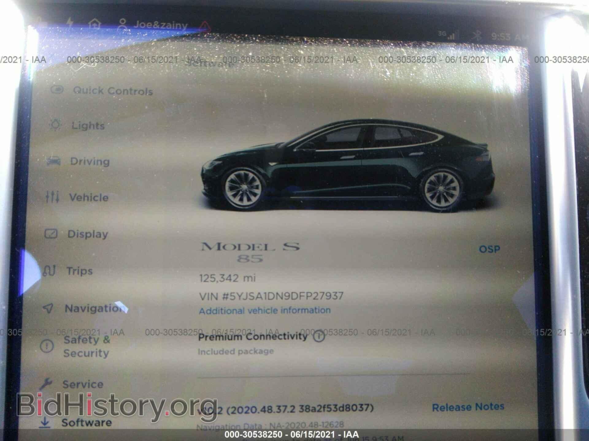 2013 TESLA MODEL S - VIN: 5YJSA1DN9DFP27937 - Photo 7