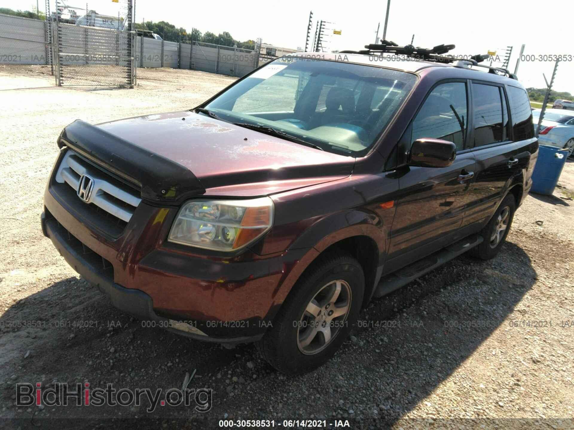 2007 HONDA PILOT - VIN: 5FNYF28567B031102 - Фото 2