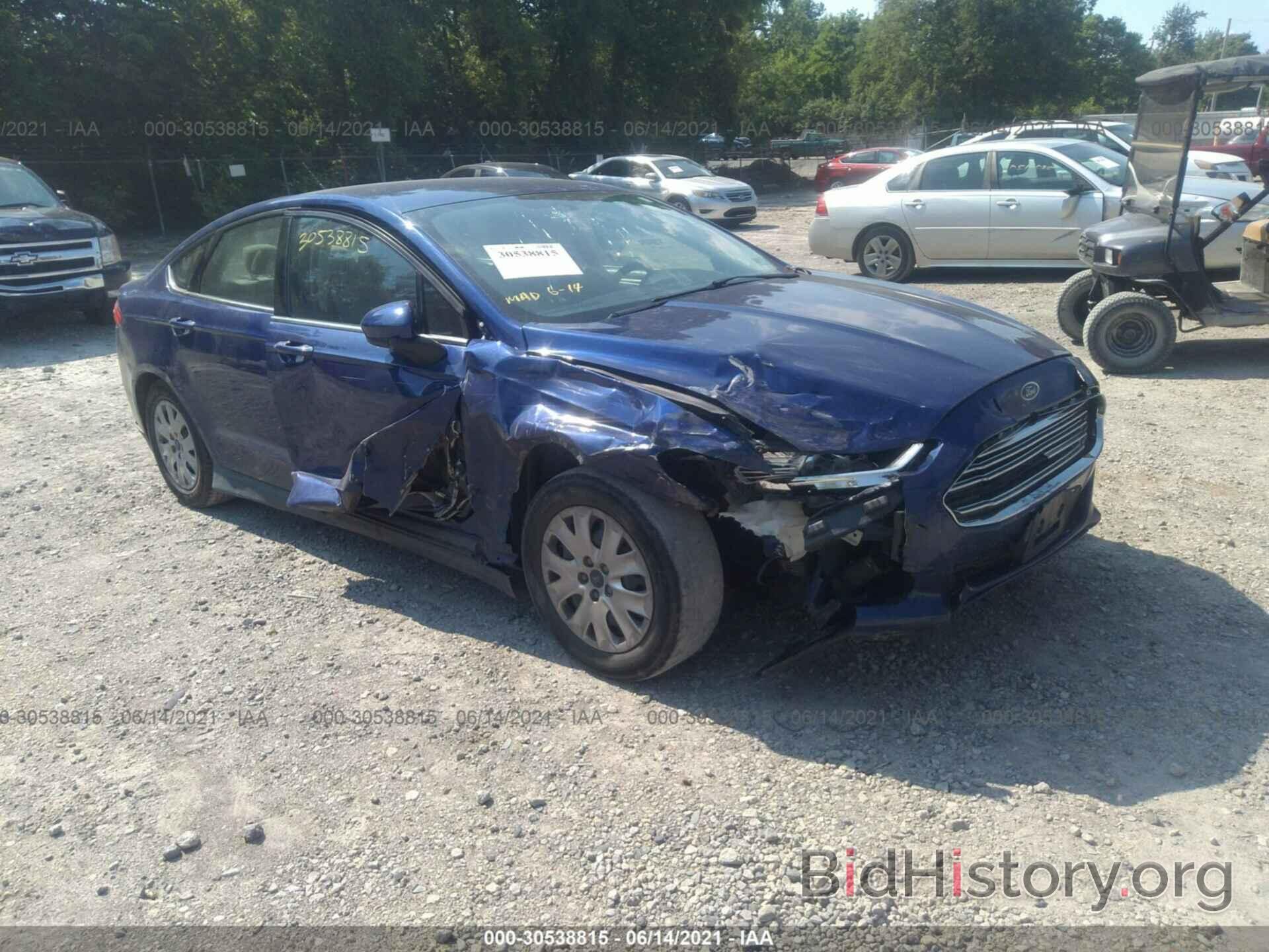 Фотография 3FA6P0G78DR349895 - FORD FUSION 2013