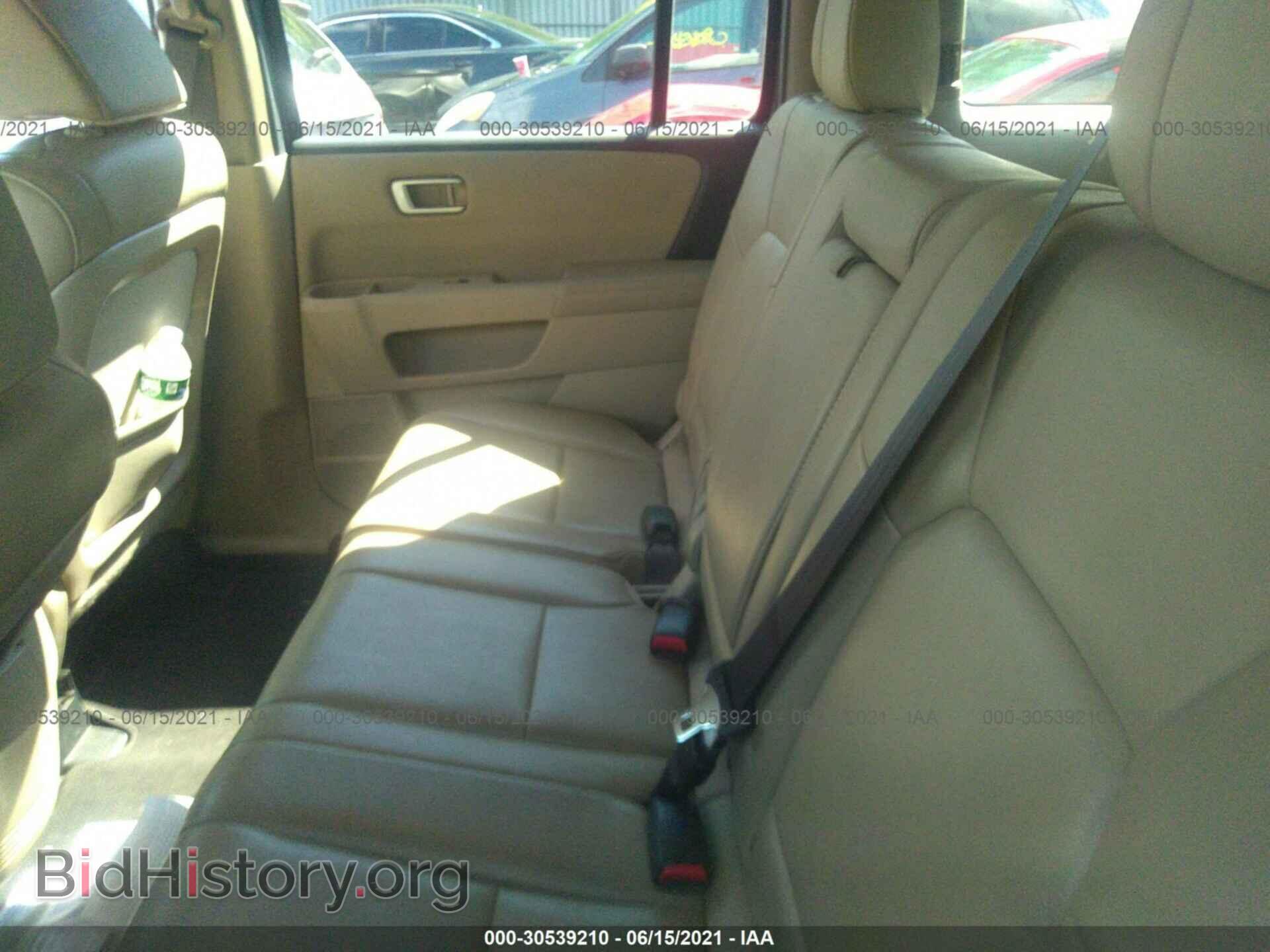 2012 HONDA PILOT - VIN: 5FNYF4H52CB030194 - Фото 8