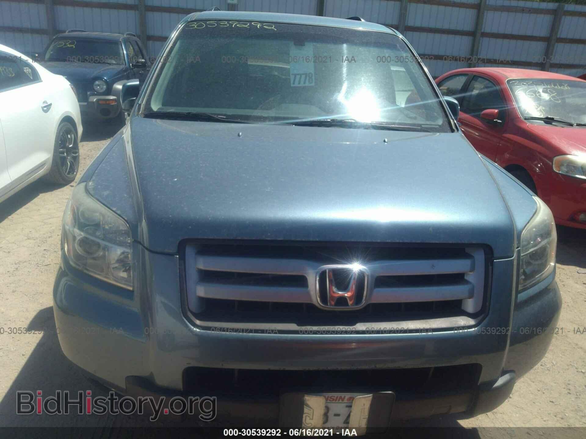2006 HONDA PILOT - VIN: 5FNYF18536B011785 - Фото 6