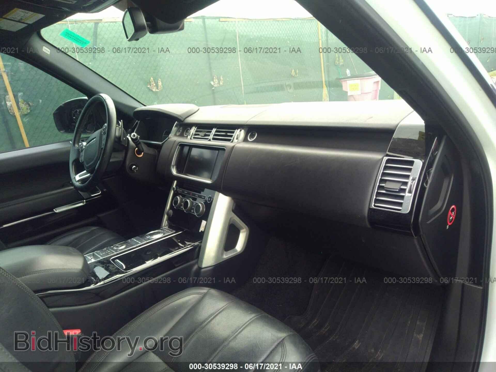 2016 LAND ROVER RANGE ROVER - VIN: SALGS2VFXGA260730 - Фото 5