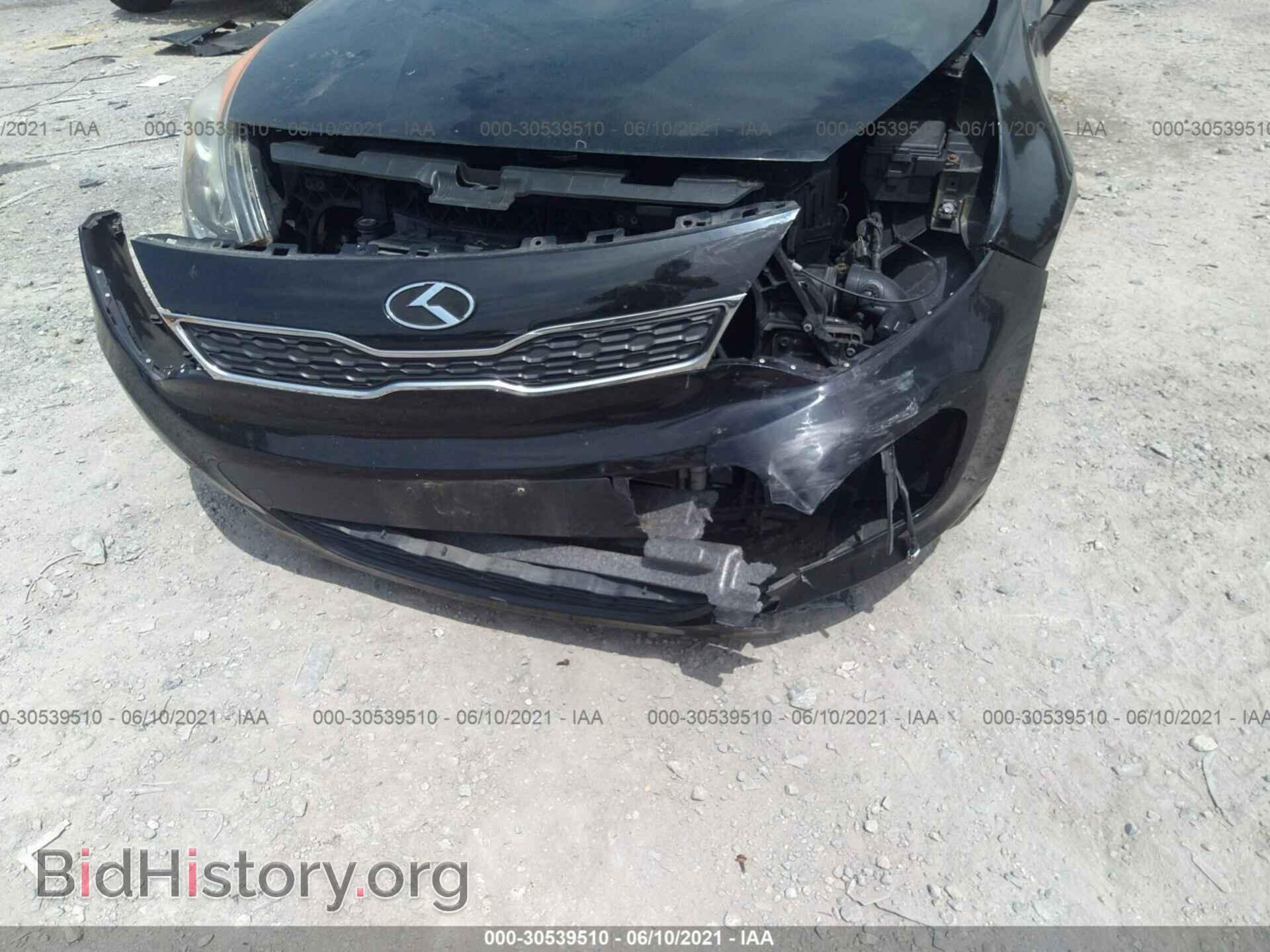 2012 KIA RIO - VIN: KNADN5A36C6029445 - Фото 6