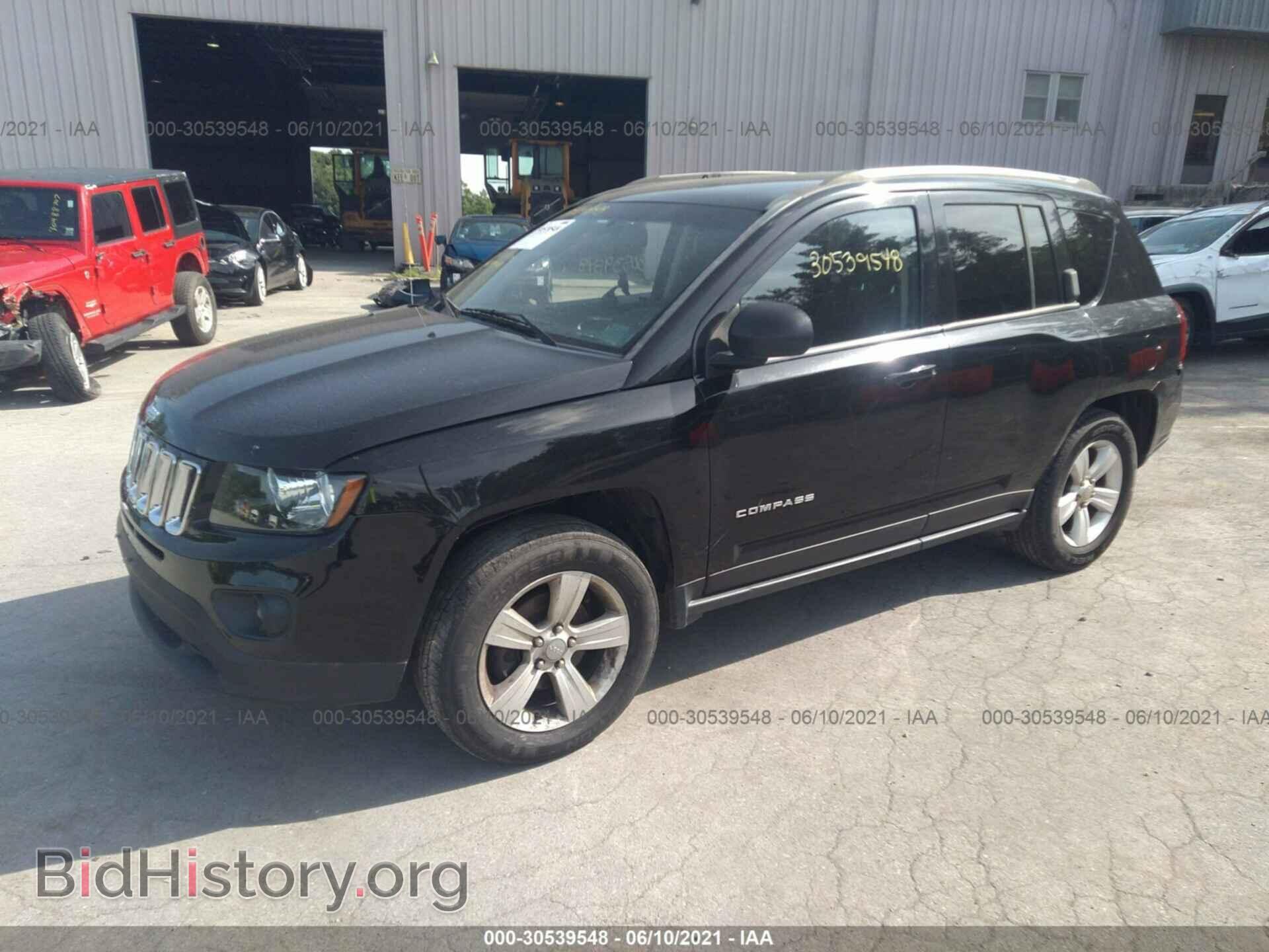 2014 JEEP COMPASS - VIN: 1C4NJDBB0ED642002 - Фото 2