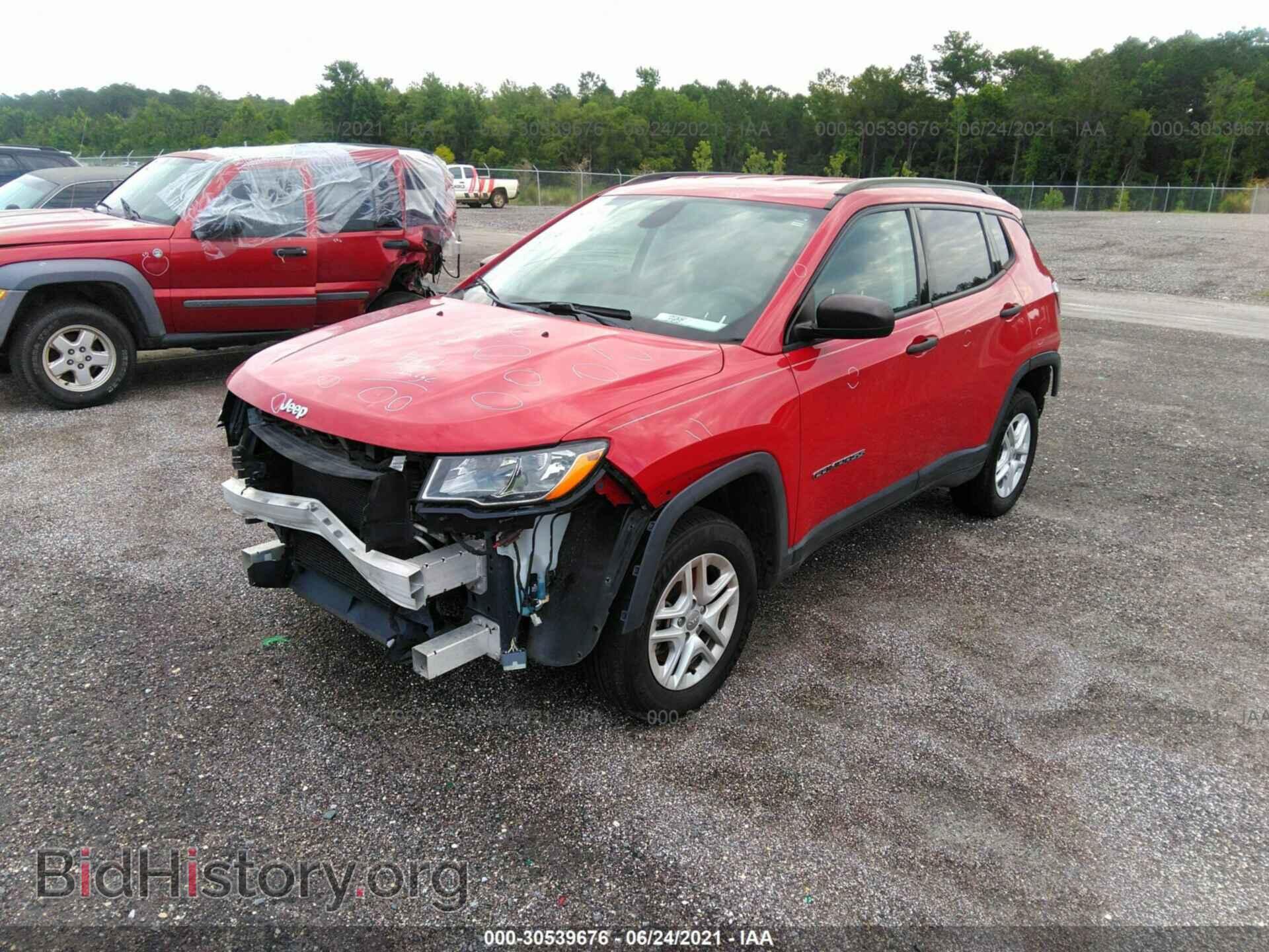 2017 JEEP COMPASS - VIN: 3C4NJDAB9HT698648 - Фото 2