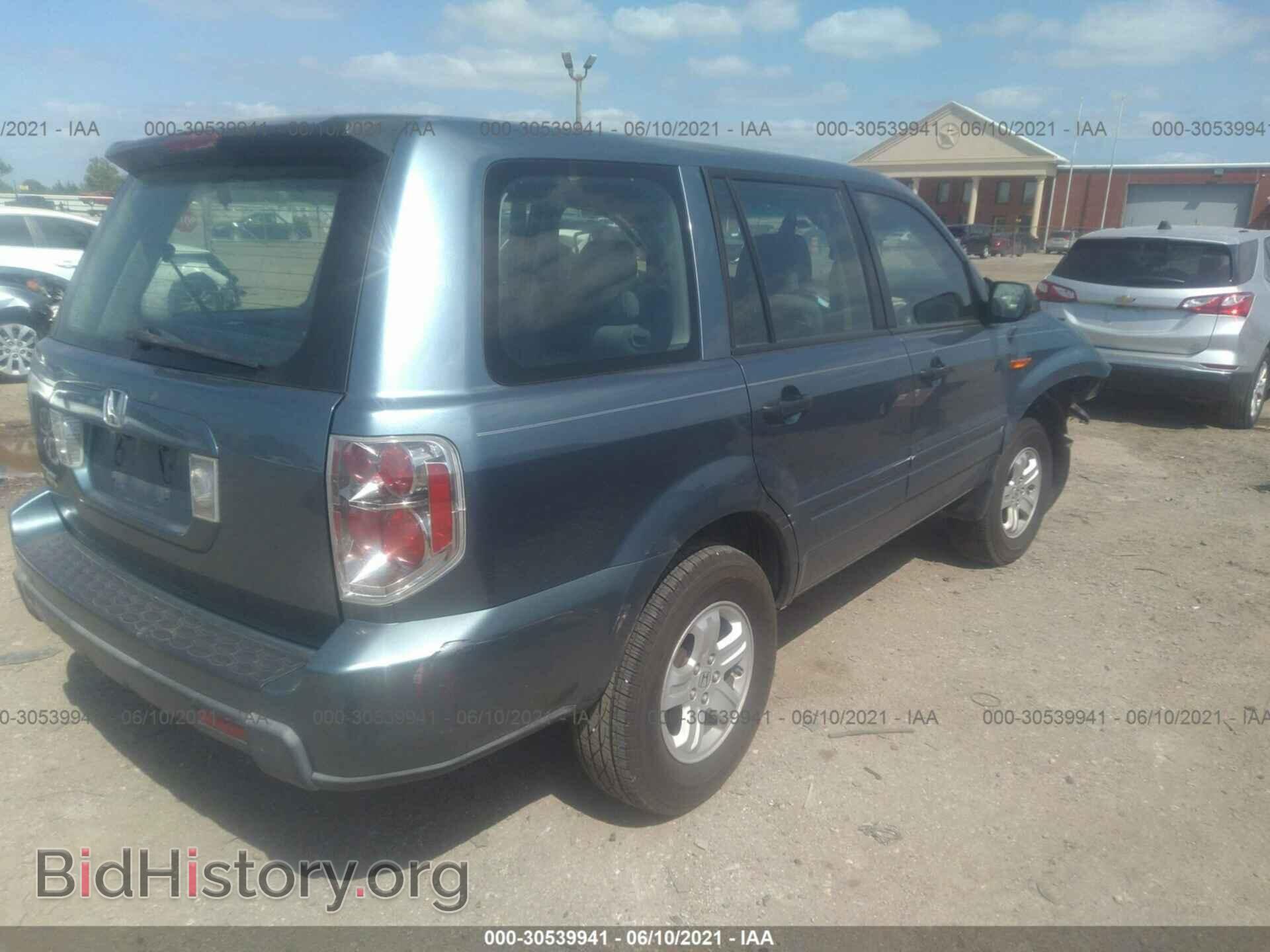 2006 HONDA PILOT - VIN: 5FNYF28126B027866 - Photo 4