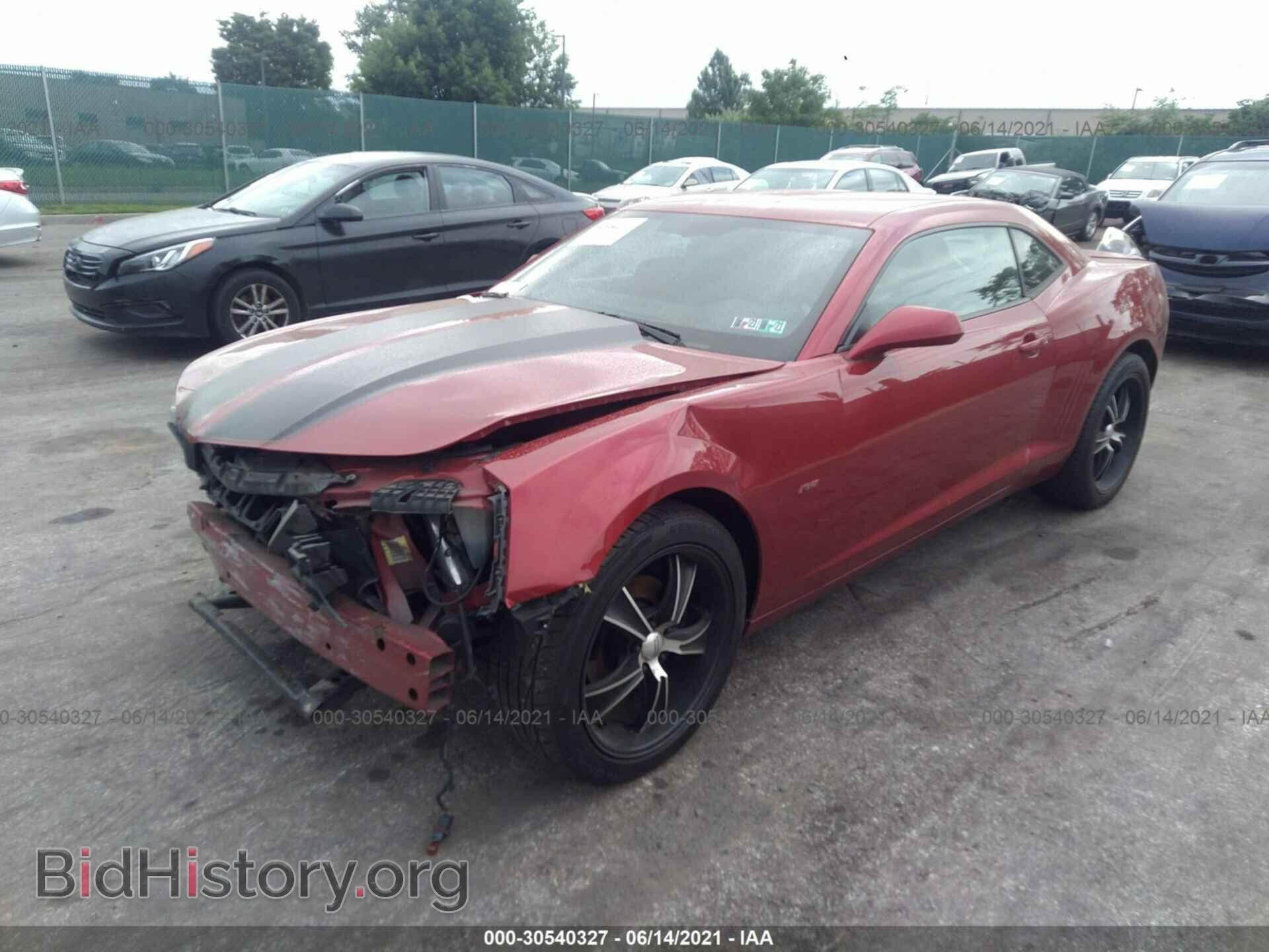 2012 CHEVROLET CAMARO - VIN: 2G1FF1E32C9187892 - Фото 2