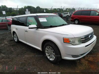 2010 Ford FLEX SEL, белый — VIN 2FMGK5CC5ABB29679, IAAI