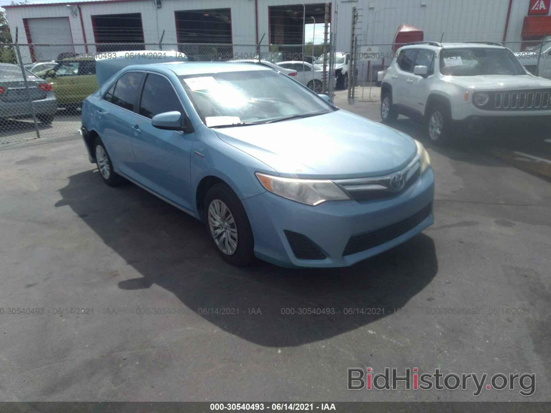 Photo 4T1BD1FK2CU018374 - TOYOTA CAMRY HYBRID 2012