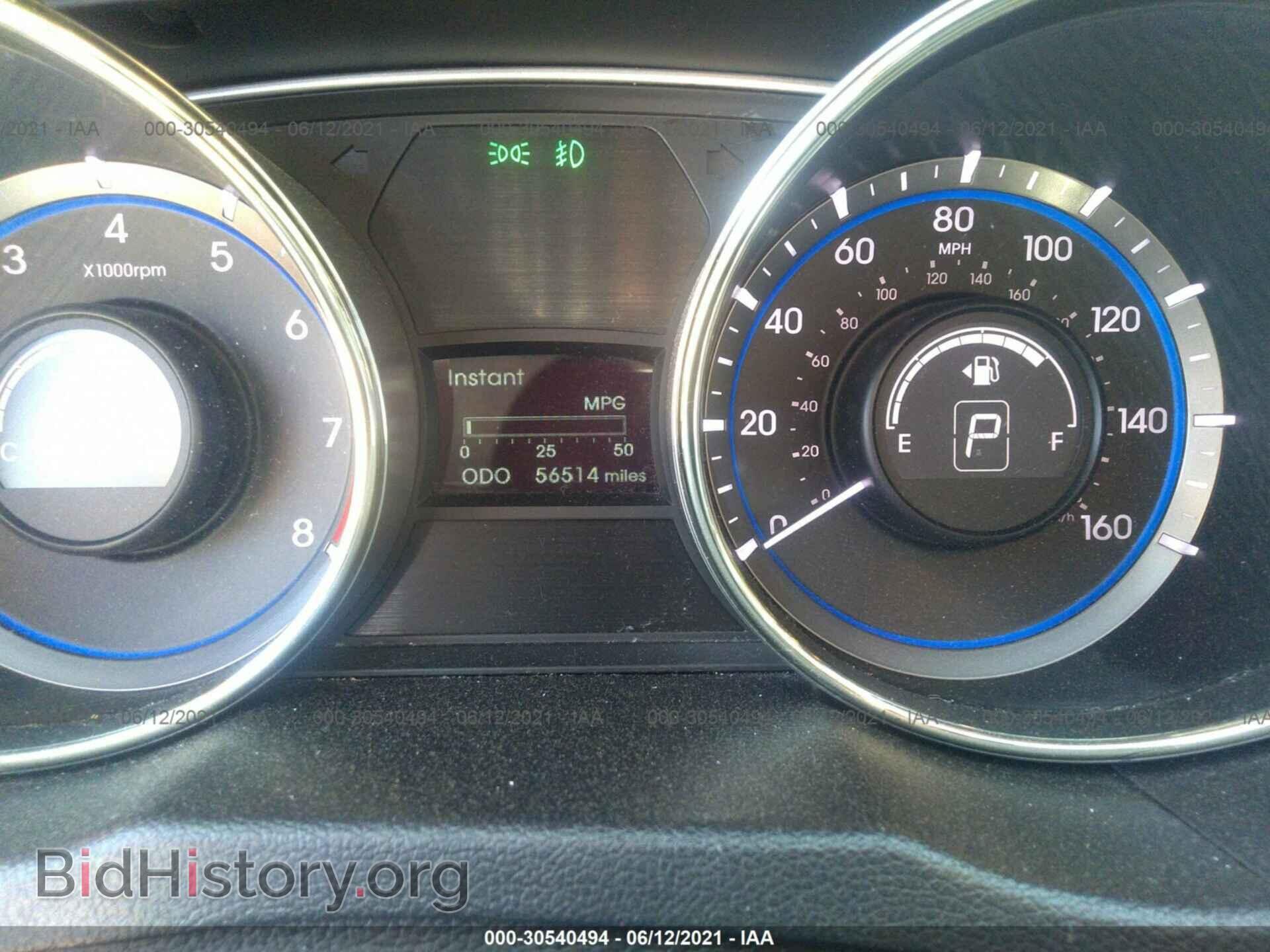 2012 HYUNDAI SONATA - VIN: 5NPEC4AC5CH444818 - Фото 7