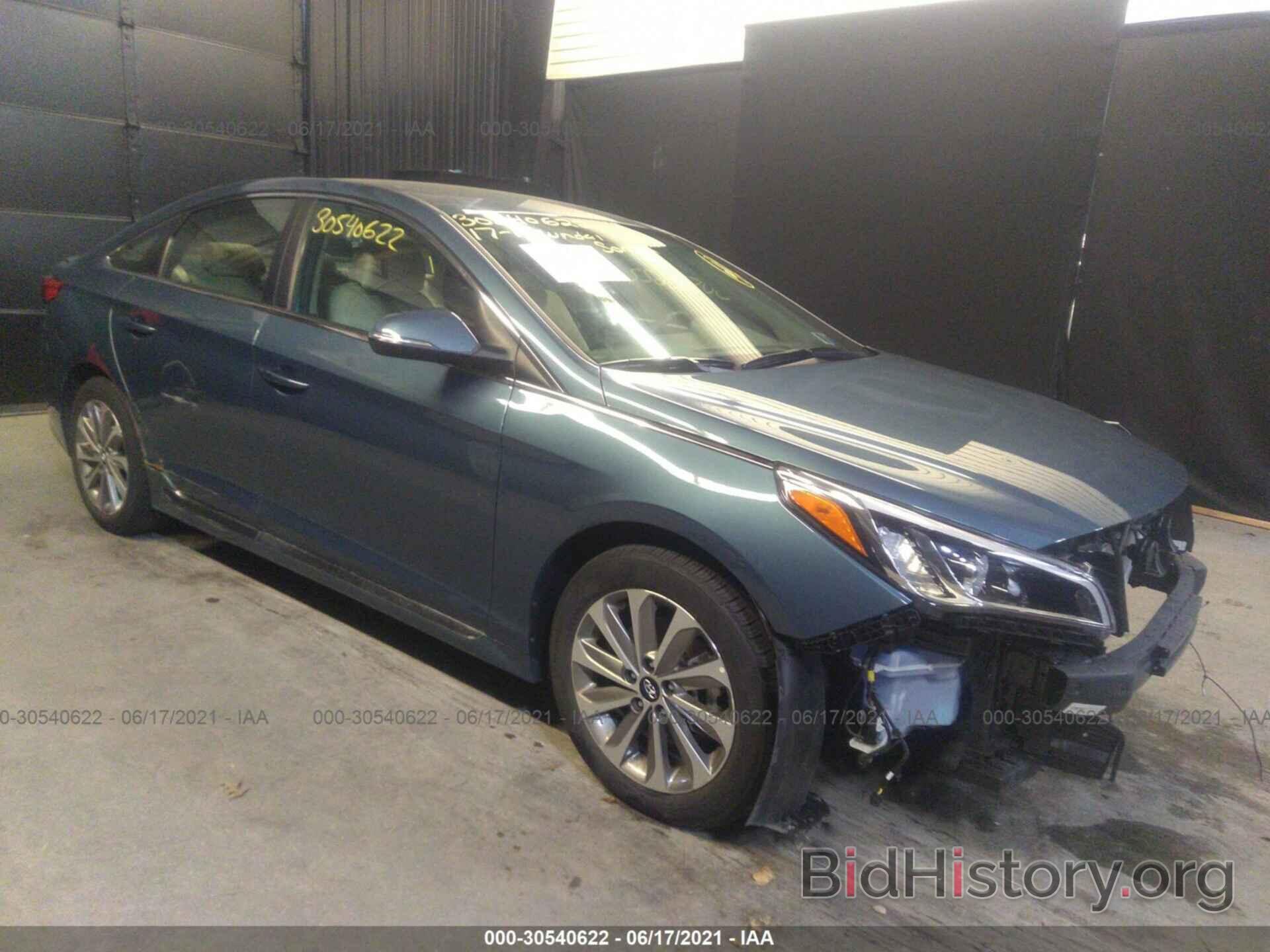 Photo 5NPE34AF5HH484639 - HYUNDAI SONATA 2017