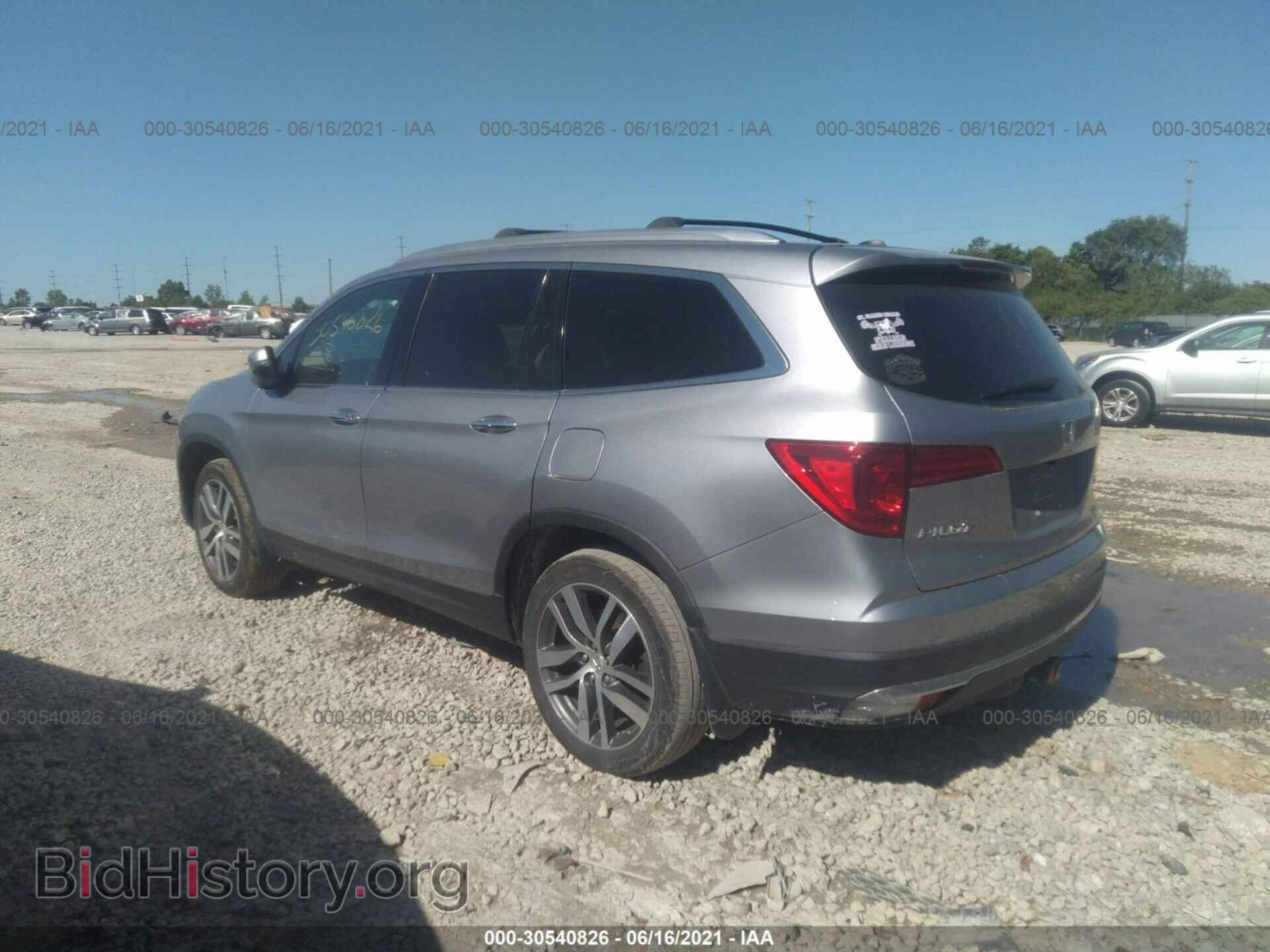 2016 HONDA PILOT - VIN: 5FNYF6H01GB098041 - Фото 3