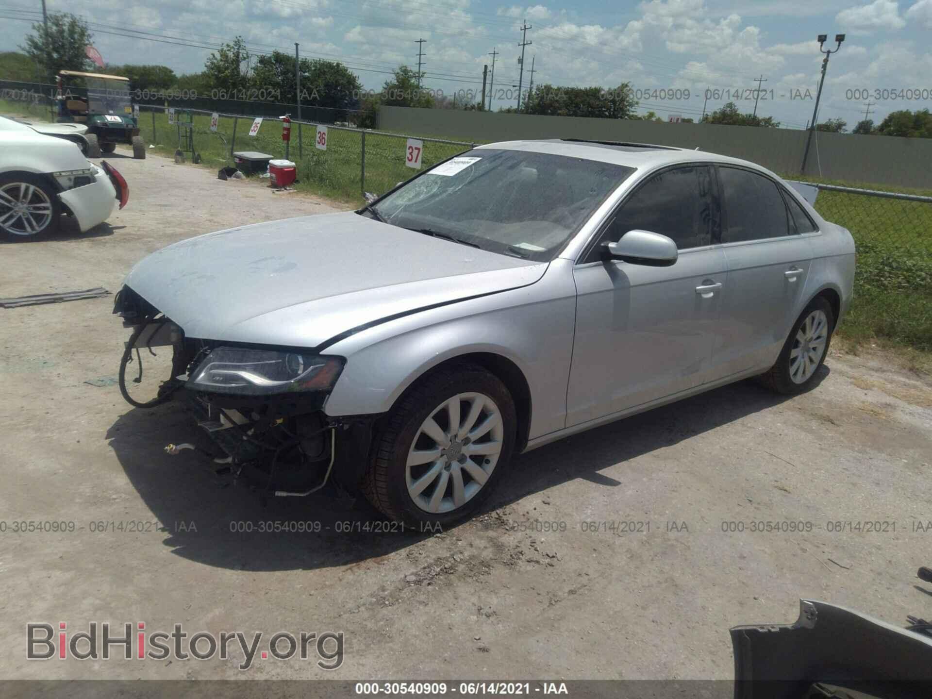 2011 AUDI A4 - VIN: WAUFFAFL4BN007357 - Фото 2