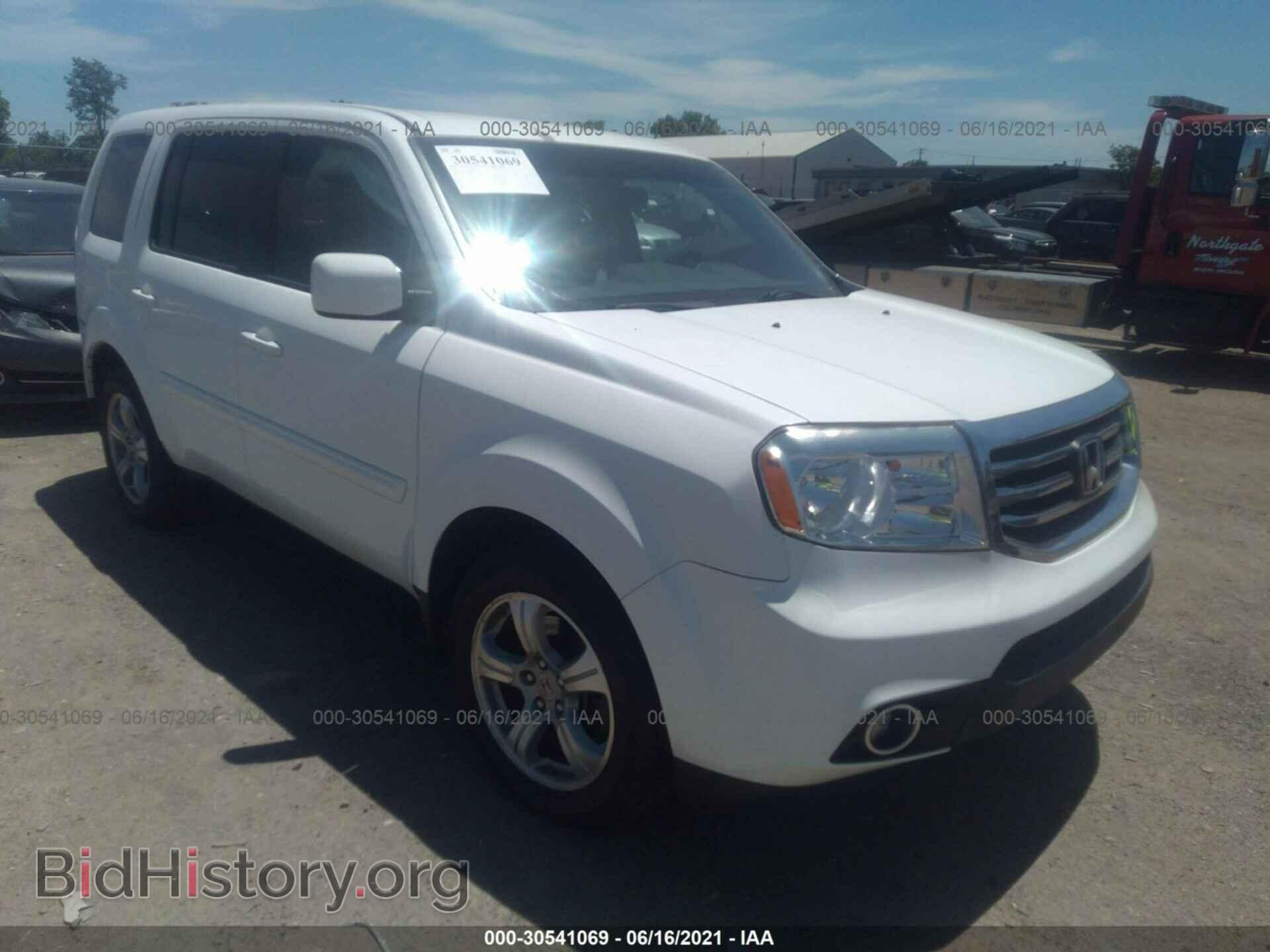 Photo 5FNYF4H46DB070044 - HONDA PILOT 2013