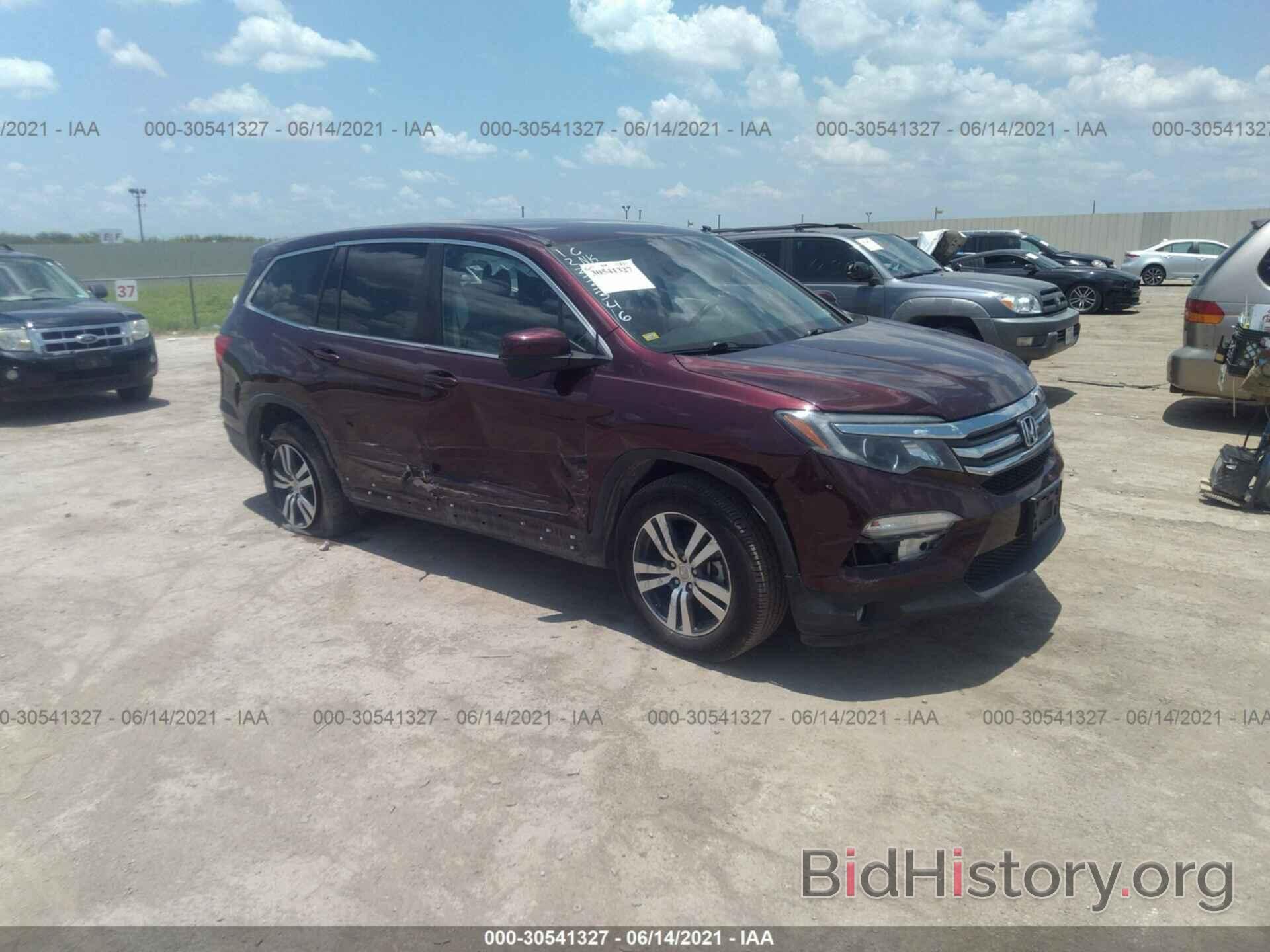 Фотография 5FNYF5H38GB034373 - HONDA PILOT 2016