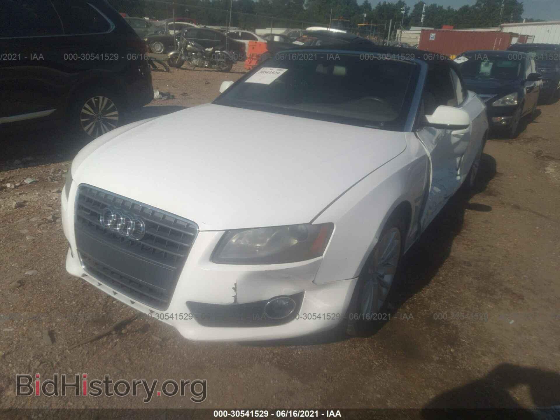 2012 AUDI A5 - VIN: WAUCFAFH0CN007730 - Фото 2
