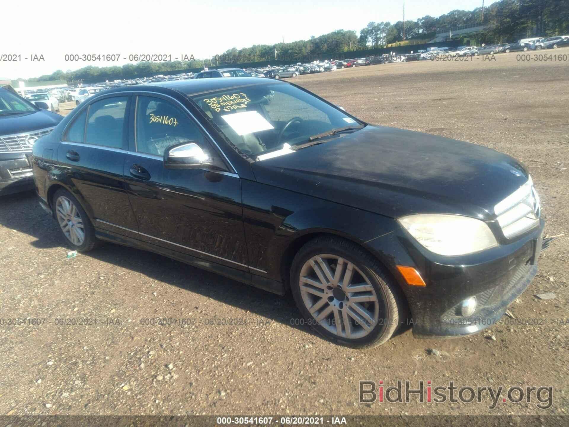 Photo WDDGF54X68F020768 - MERCEDES-BENZ C-CLASS 2008