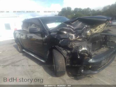 2012 RAM 1500 Express, черный — VIN 1C6RD6KT2CS293941, IAAI