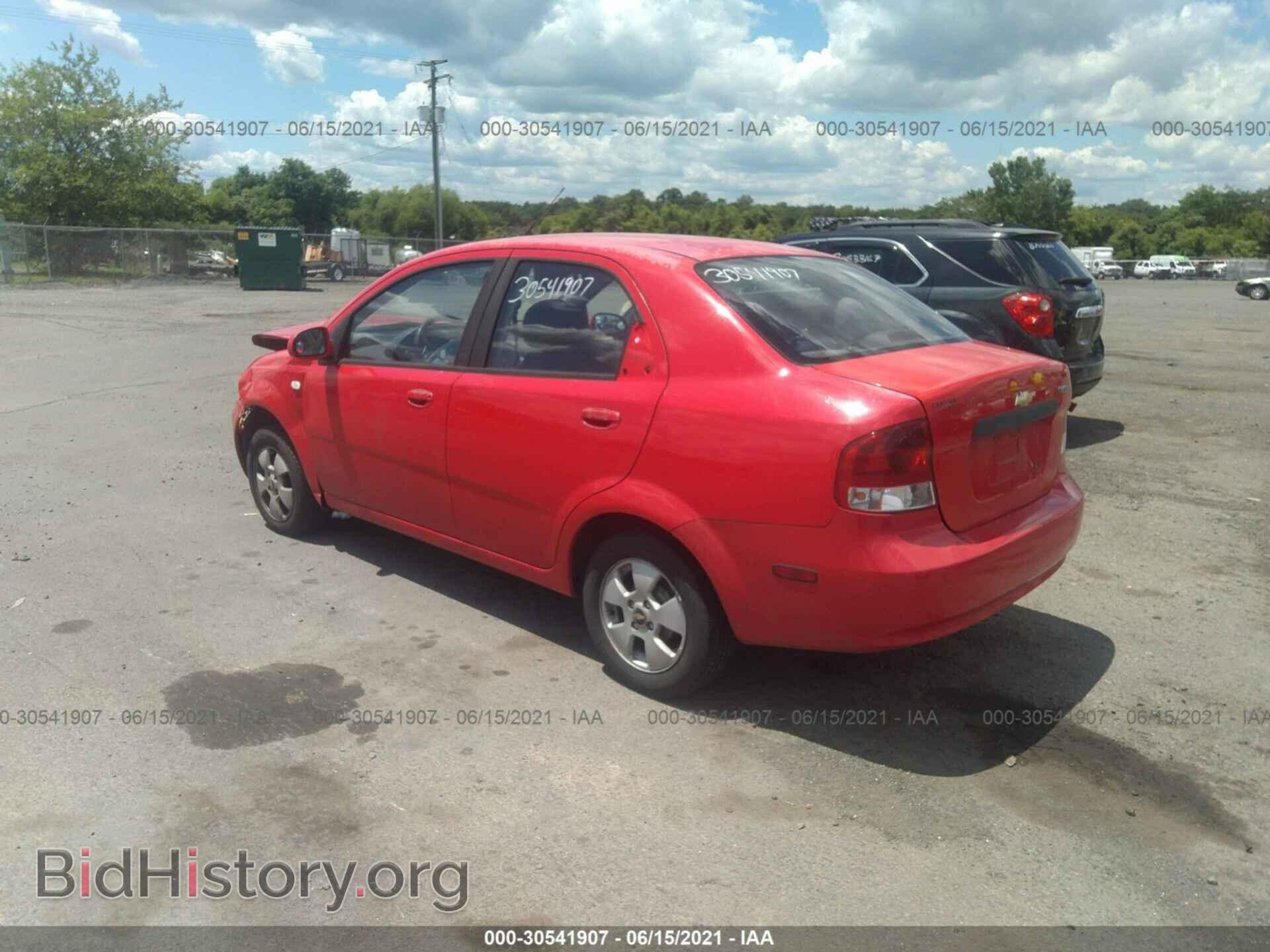 2006 CHEVROLET AVEO - VIN: KL1TD56676B628751 - Фото 3