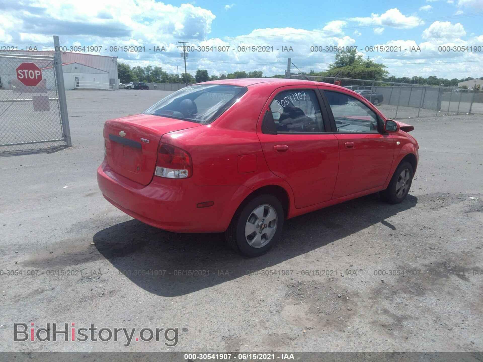 2006 CHEVROLET AVEO - VIN: KL1TD56676B628751 - Фото 4