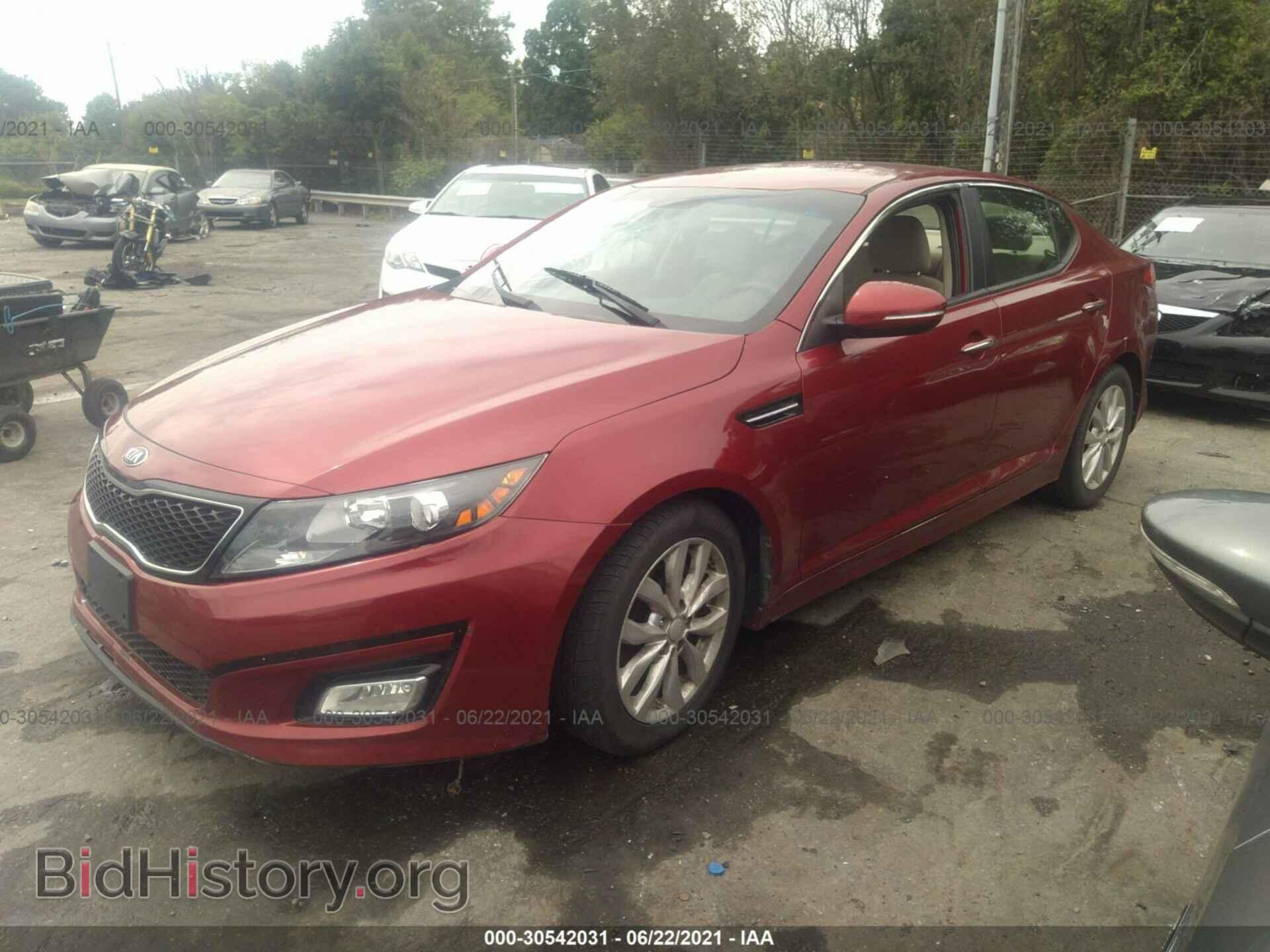 2015 KIA OPTIMA - VIN: 5XXGM4A78FG472864 - Фото 2