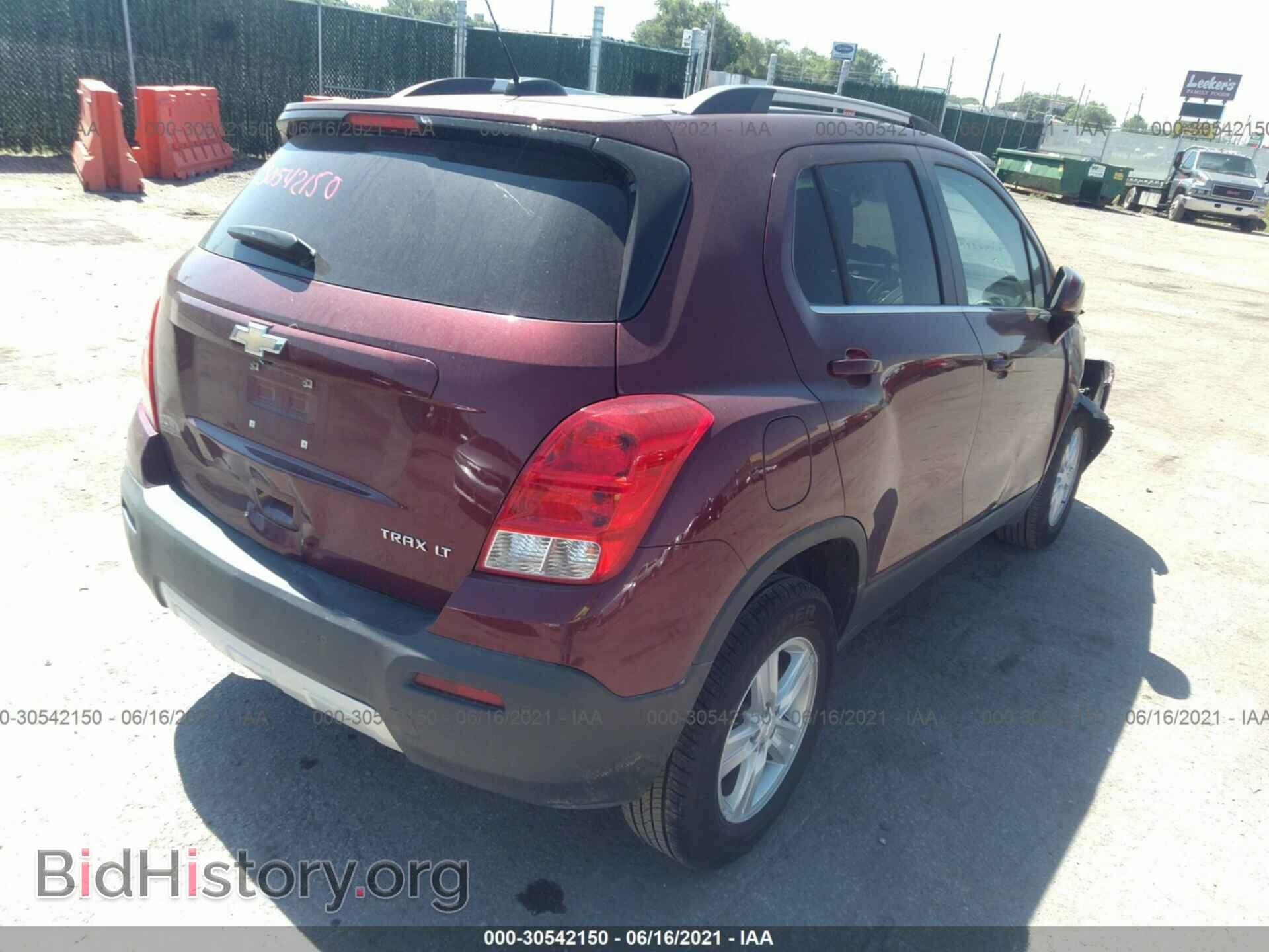 2016 CHEVROLET TRAX - VIN: 3GNCJLSB0GL128432 - Фото 4