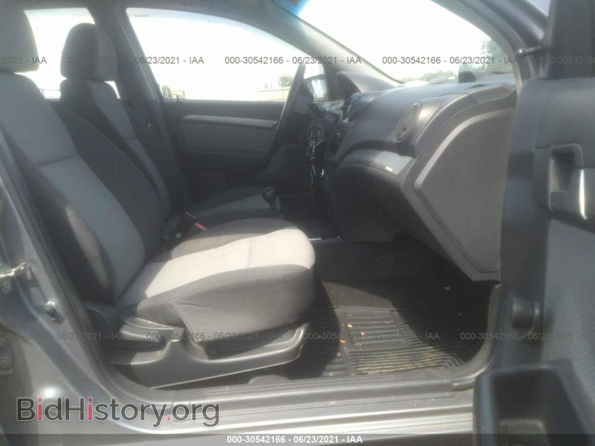 2009 CHEVROLET AVEO - VIN: KL1TD66E49B608040 - Фото 5