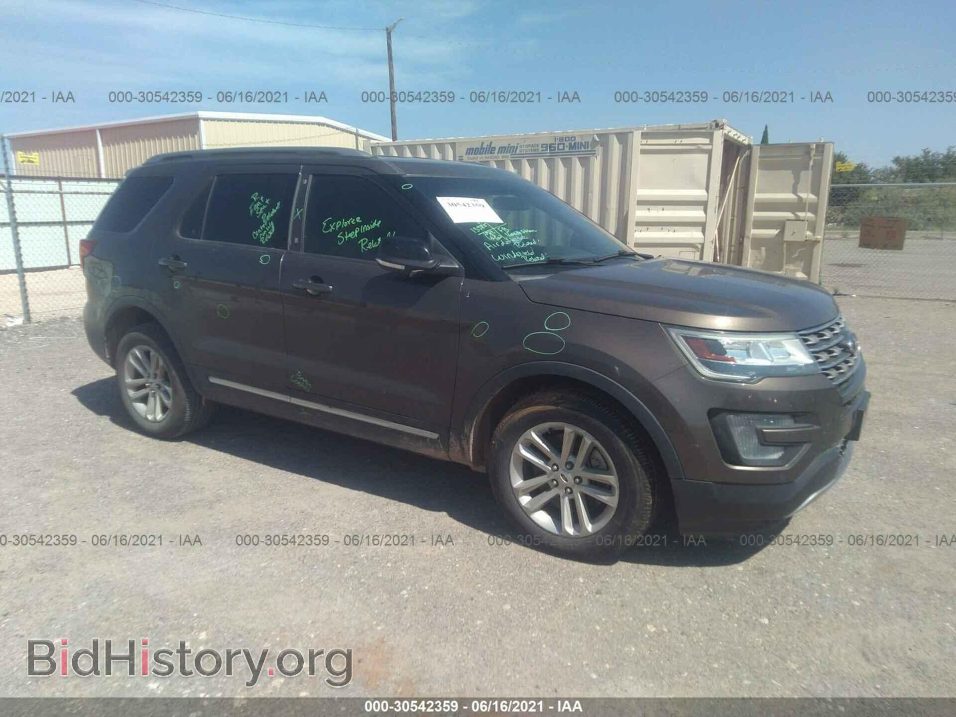 Фотография 1FM5K7D82GGB41593 - FORD EXPLORER 2016