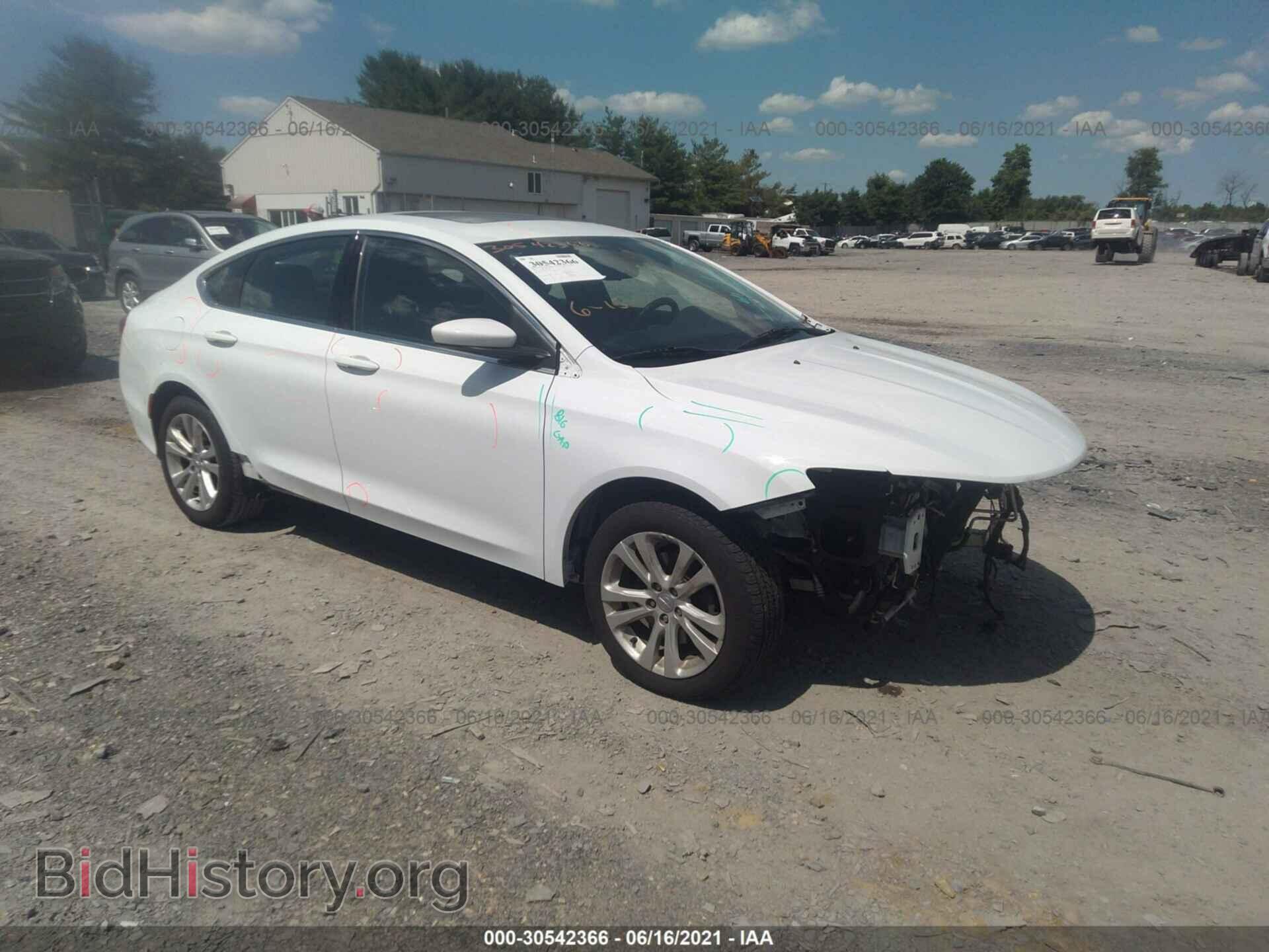 Фотография 1C3CCCAB2FN741854 - CHRYSLER 200 2015