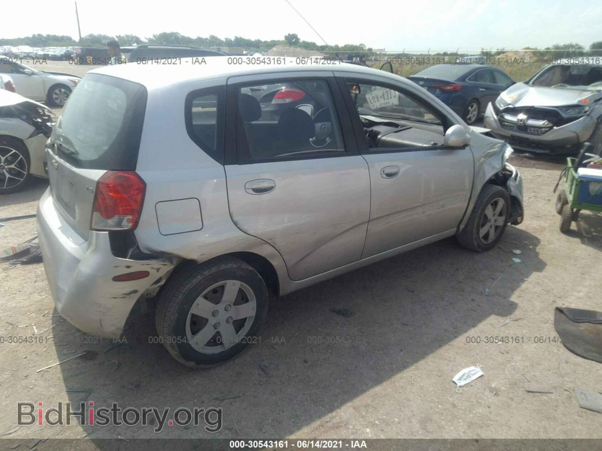 2008 CHEVROLET AVEO - VIN: KL1TD66698B038236 - Фото 4