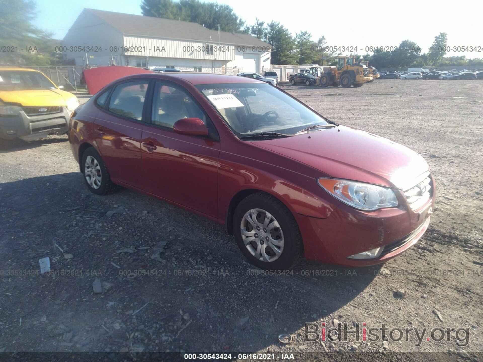 Photo KMHDU46D39U783484 - HYUNDAI ELANTRA 2009