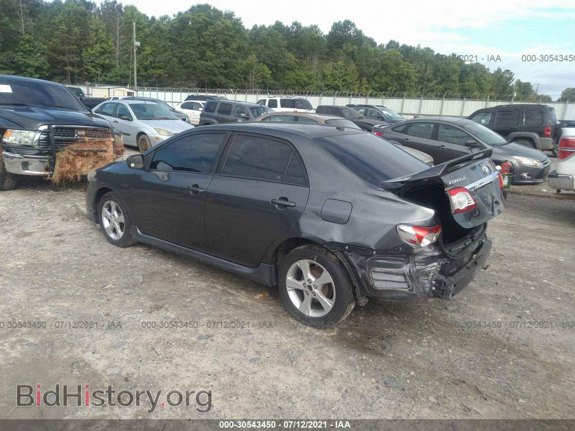 2011 TOYOTA COROLLA - VIN: 2T1BU4EEXBC614233 - Фото 3