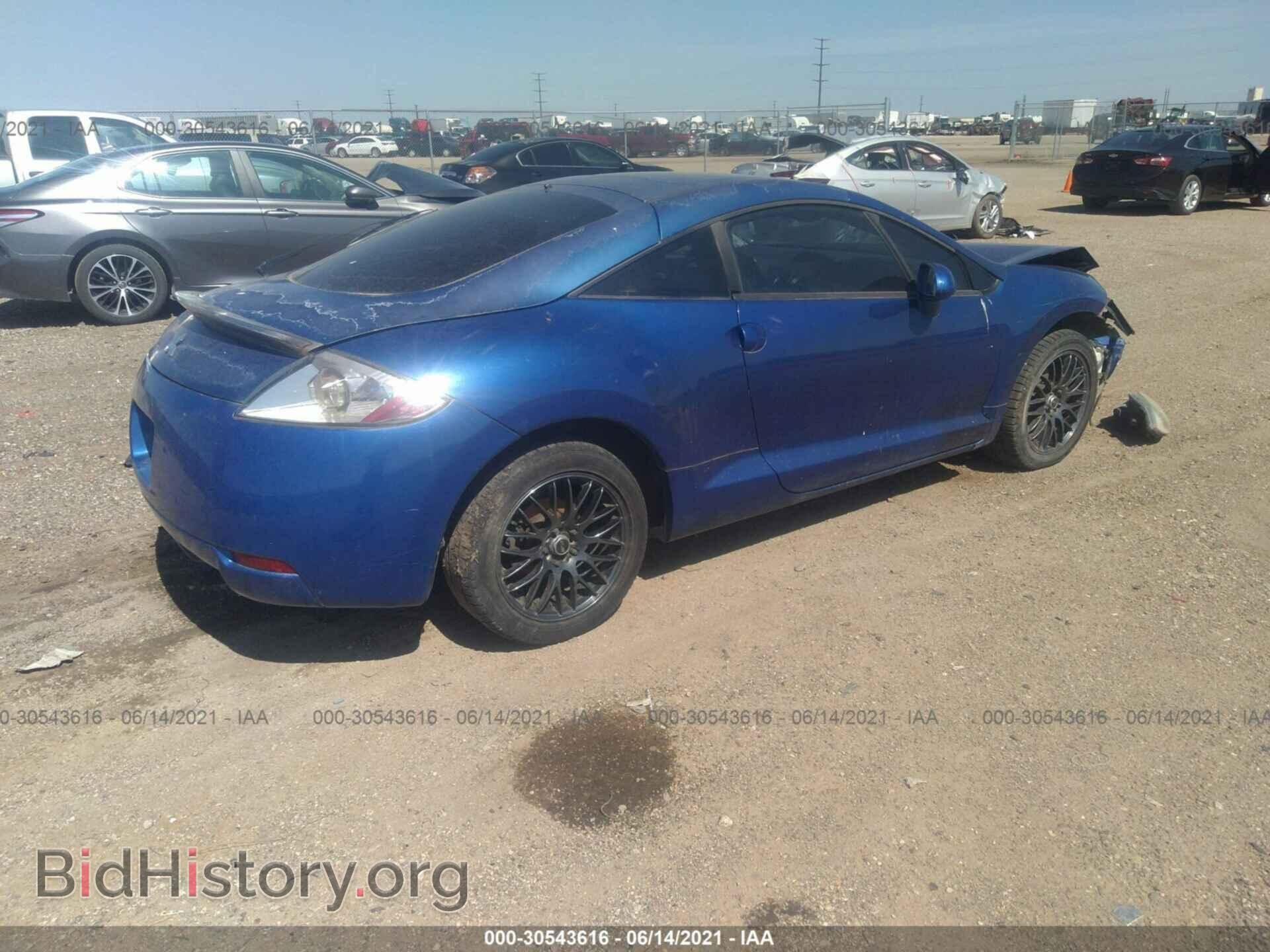 2006 MITSUBISHI ECLIPSE - VIN: 4A3AK24F16E022008 - Фото 4
