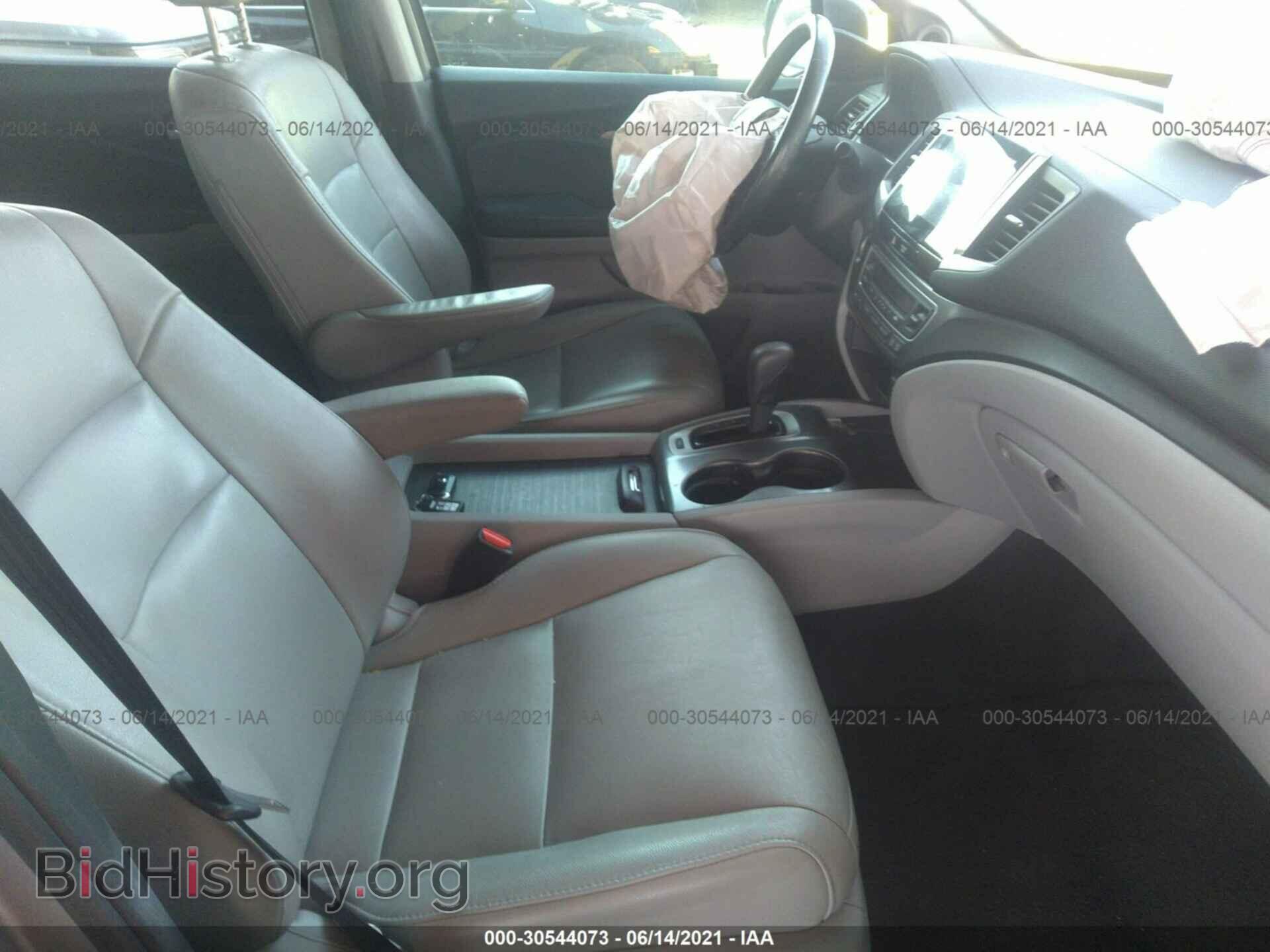 2016 HONDA PILOT - VIN: 5FNYF5H54GB038356 - Фото 5