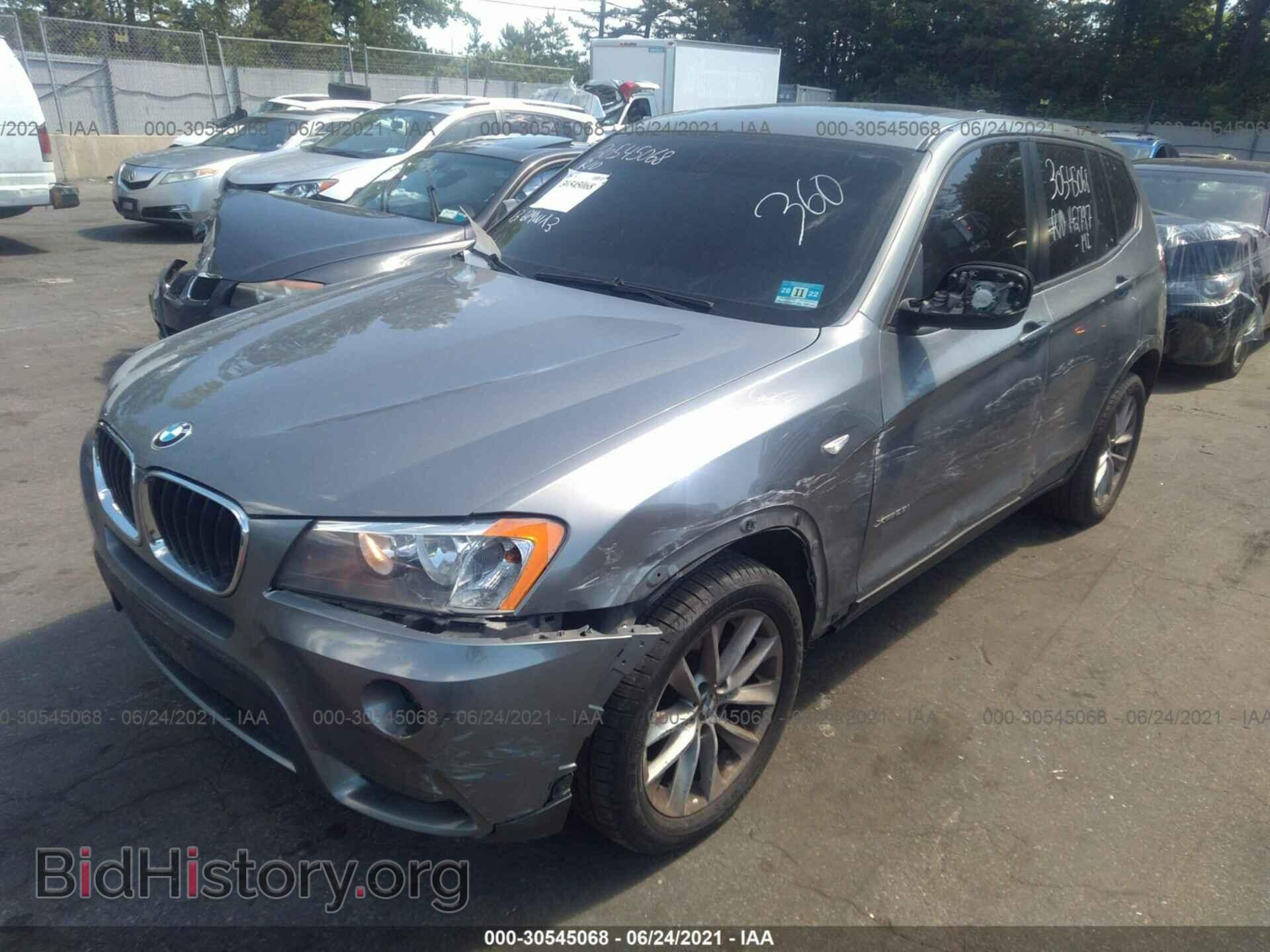 2013 BMW X3 - VIN: 5UXWX9C53D0A13544 - Фото 2