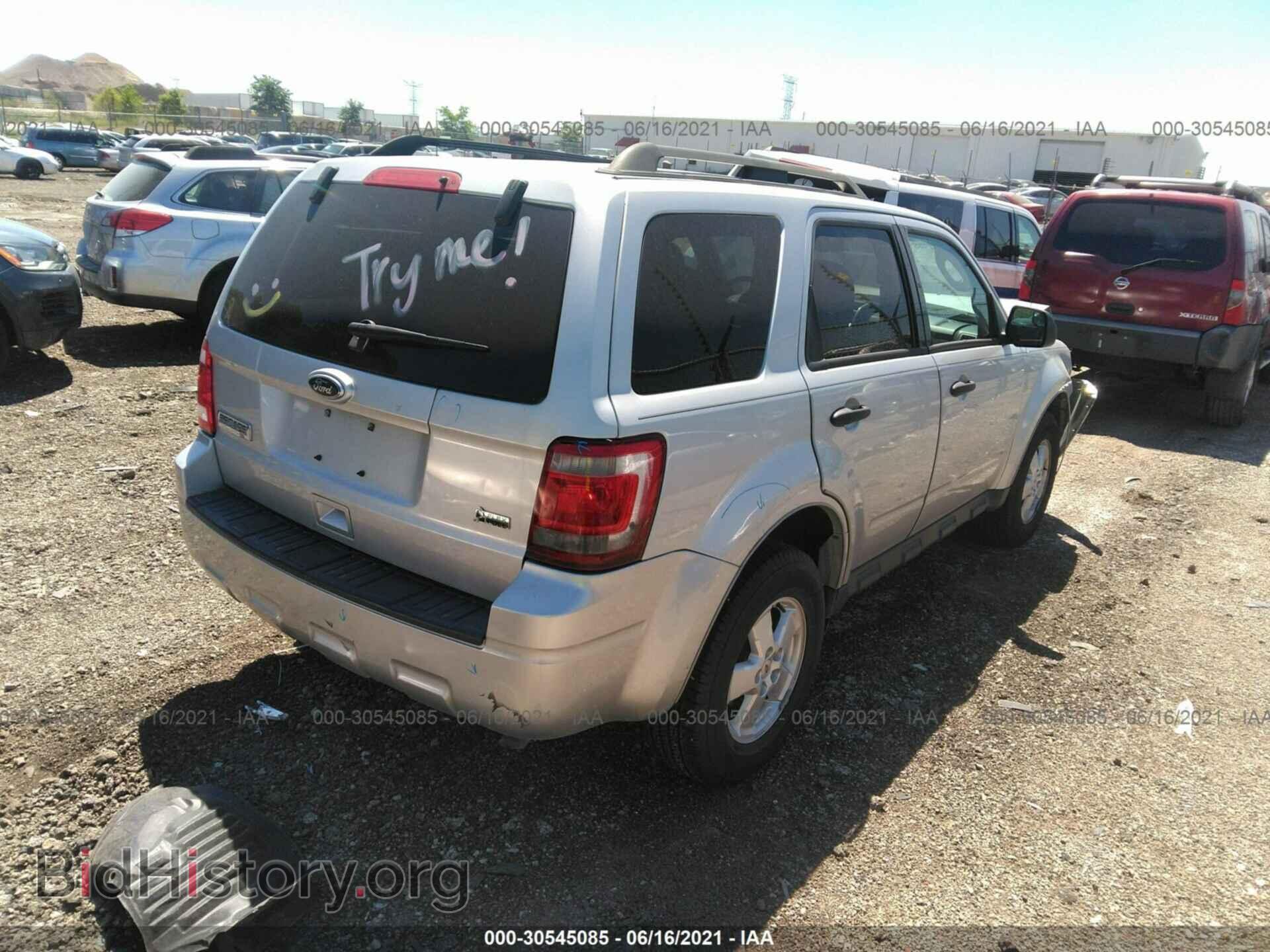 2011 FORD ESCAPE - VIN: 1FMCU0DG9BKA60905 - Фото 4