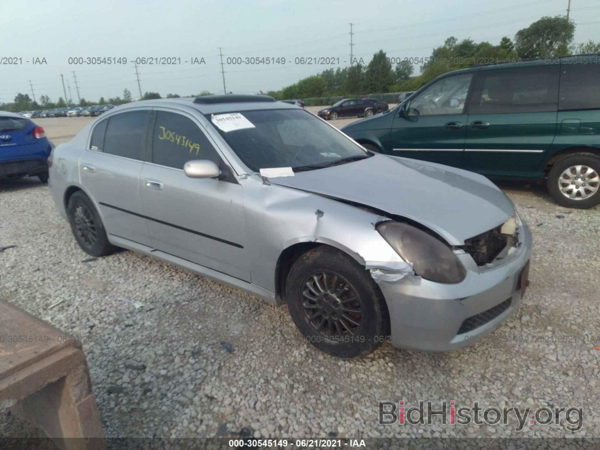 Photo JNKCV51E86M505256 - INFINITI G35 SEDAN 2006