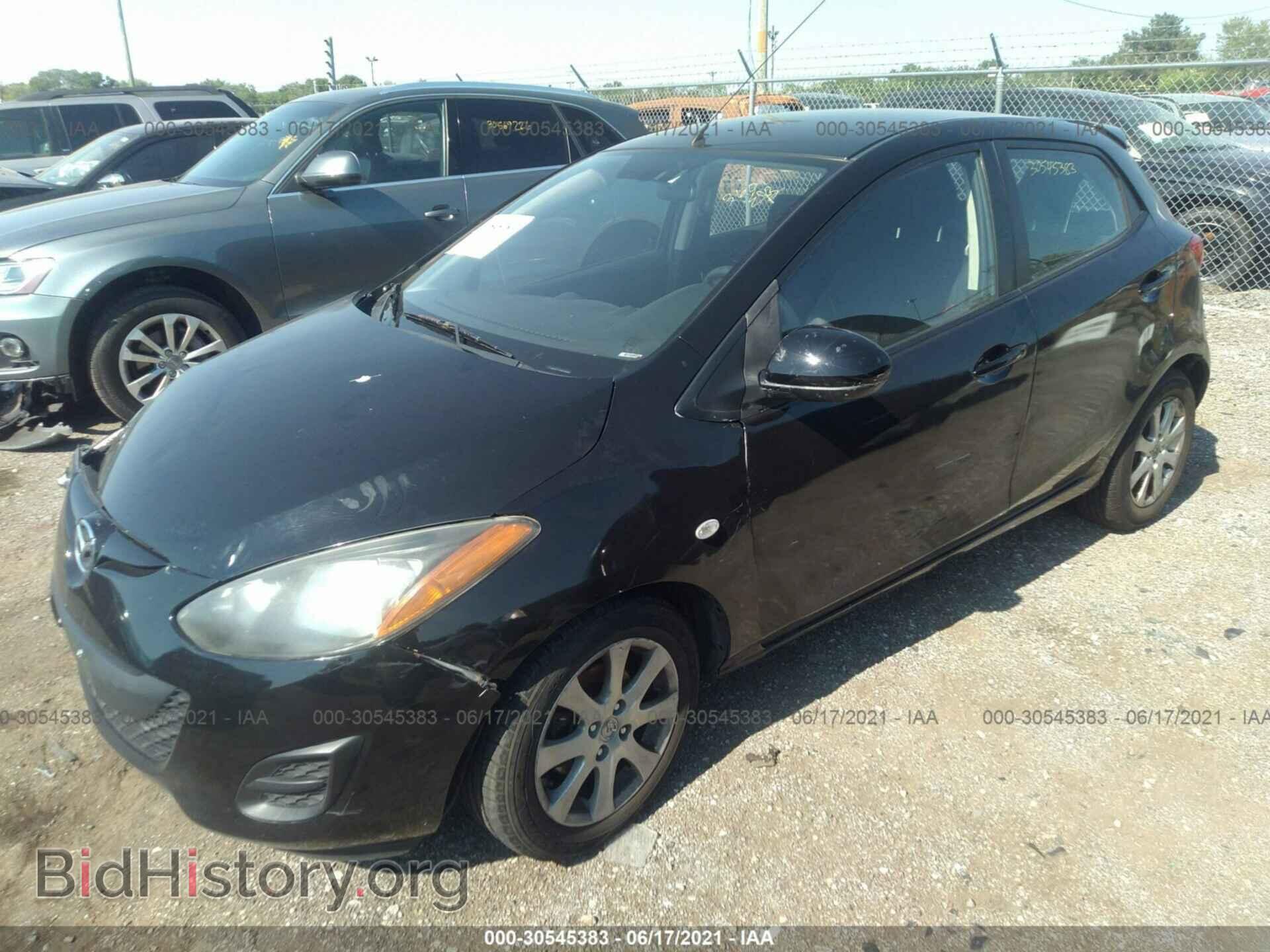 2012 MAZDA MAZDA2 - VIN: JM1DE1LY7C0148564 - Фото 2