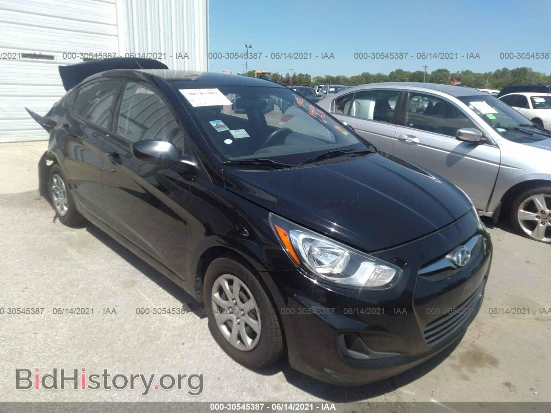 Photo KMHCT4AE7EU740937 - HYUNDAI ACCENT 2014