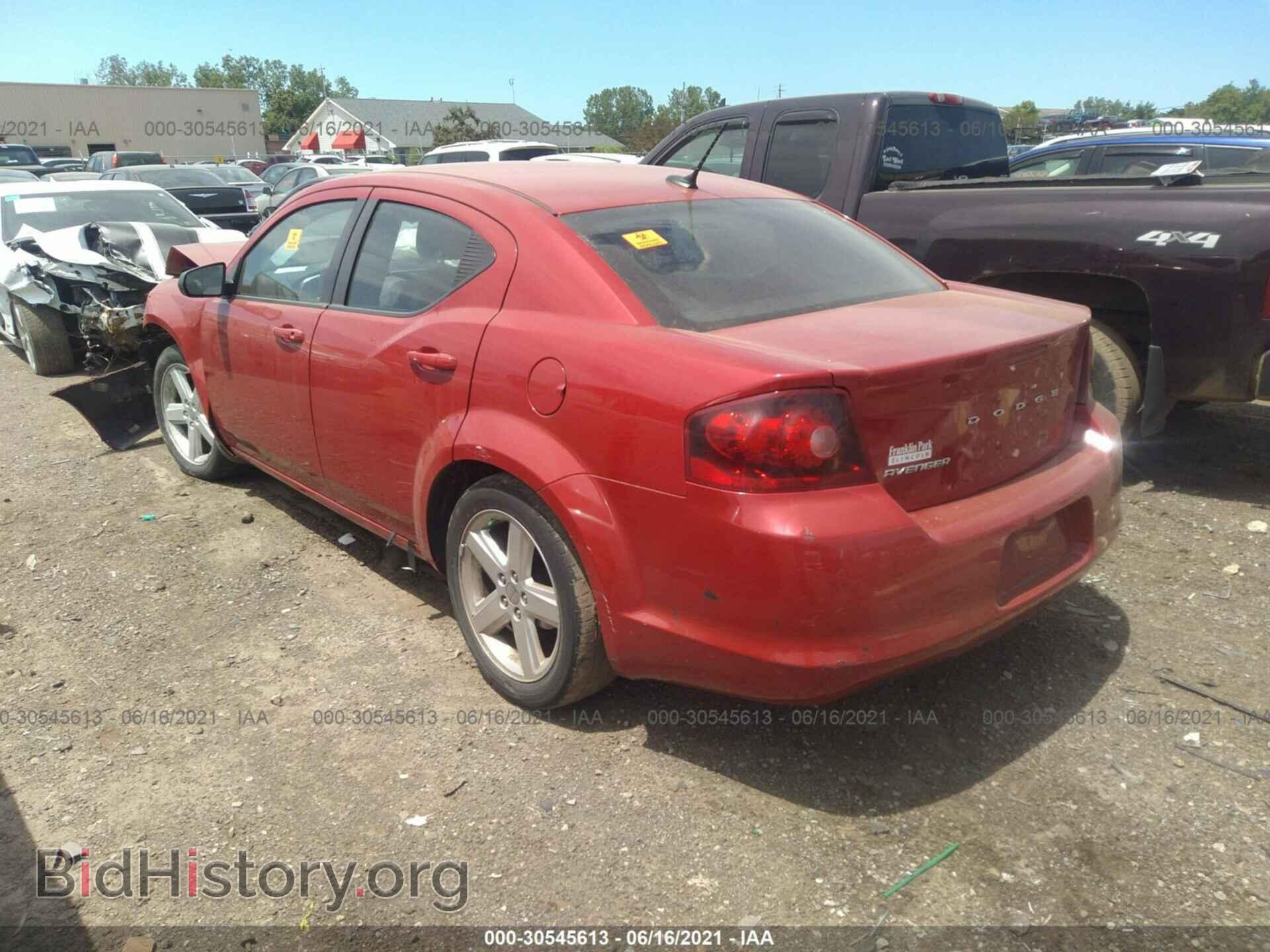 2013 DODGE AVENGER - VIN: 1C3CDZAB3DN665056 - Фото 3