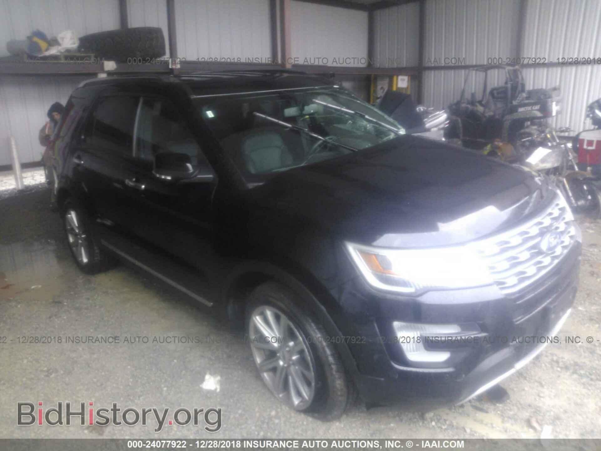 Фотография 1FM5K8F86HGC93252 - FORD EXPLORER 2017