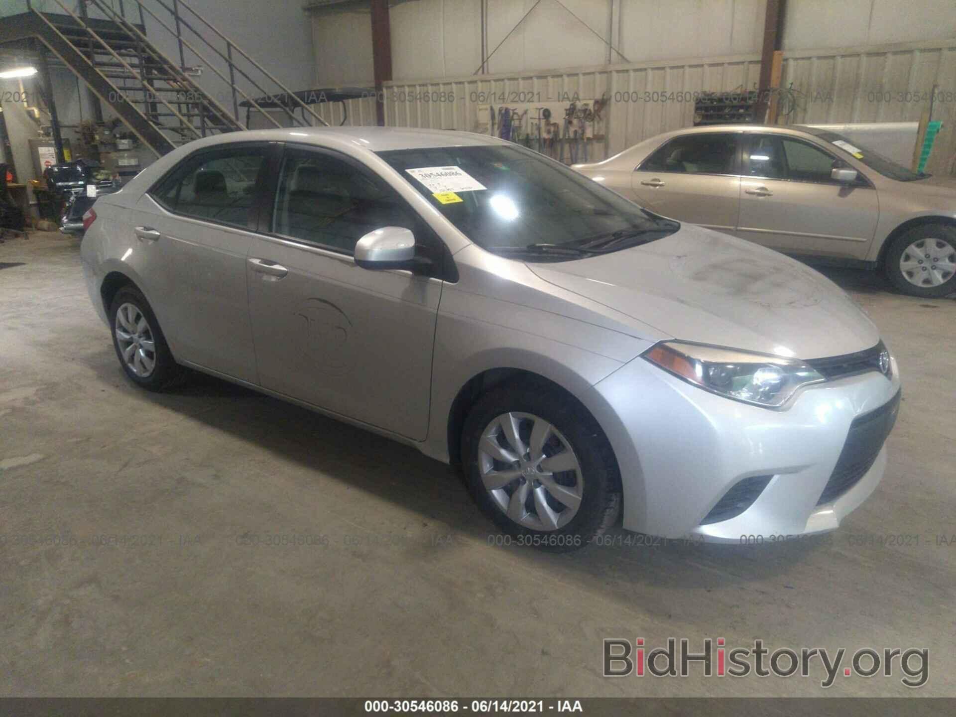 Photo 5YFBURHE6EP130749 - TOYOTA COROLLA 2014