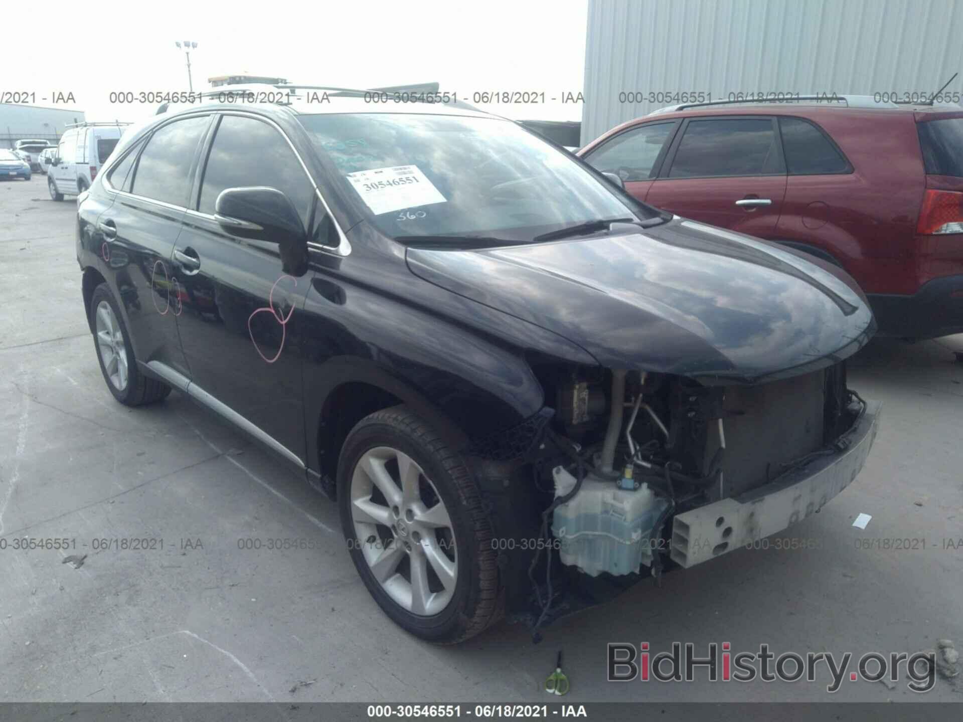 Фотография 2T2ZK1BAXAC035435 - LEXUS RX 350 2010