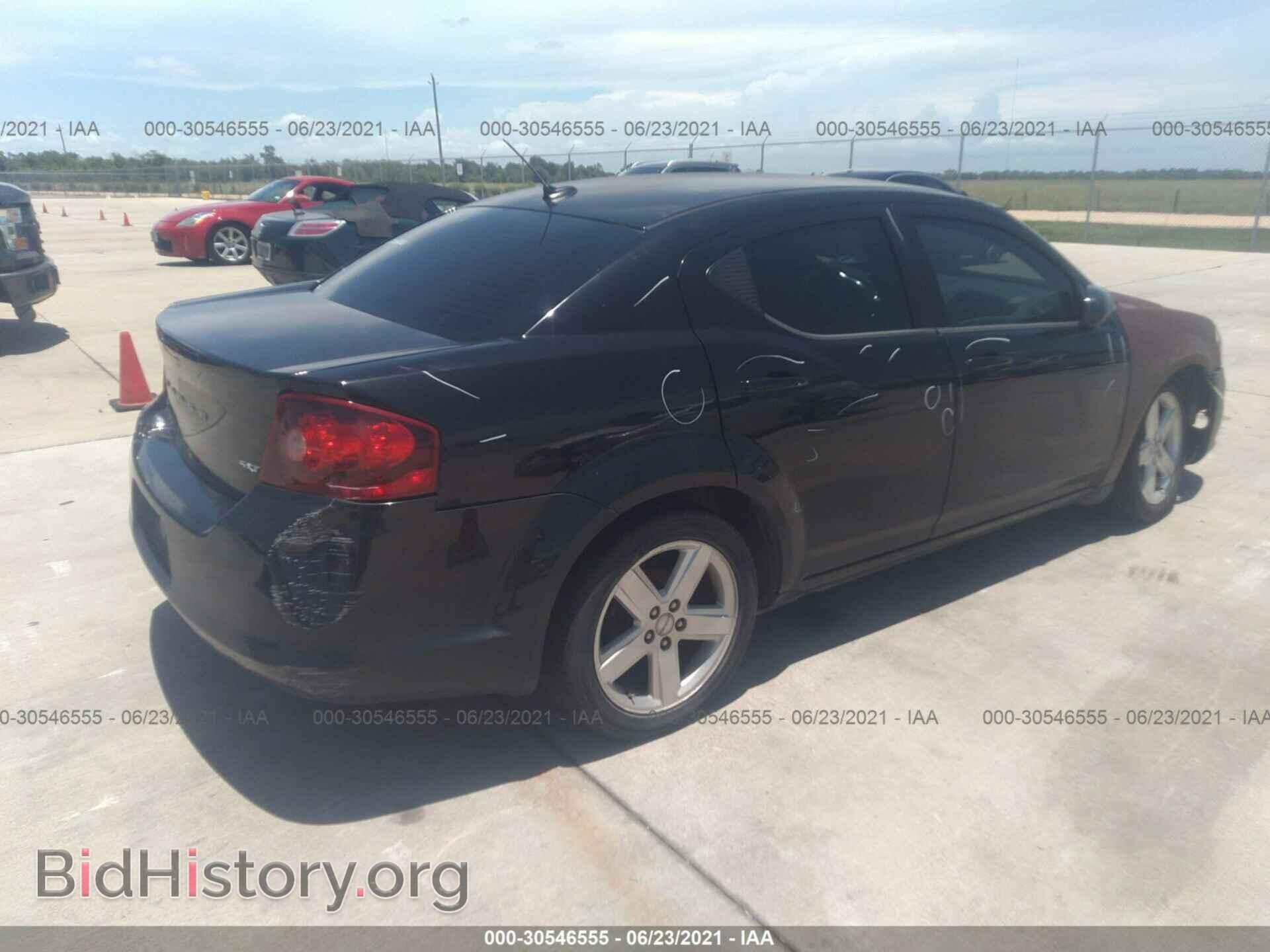 2013 DODGE AVENGER - VIN: 1C3CDZCB7DN707614 - Фото 4