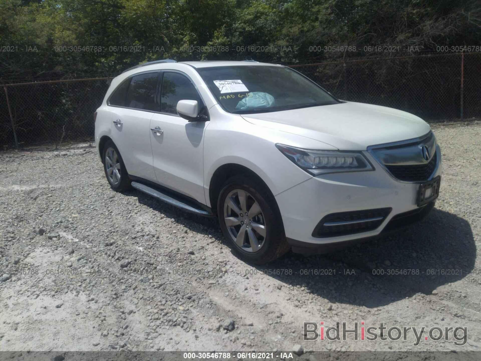 Фотография 5FRYD4H8XEB023334 - ACURA MDX 2014