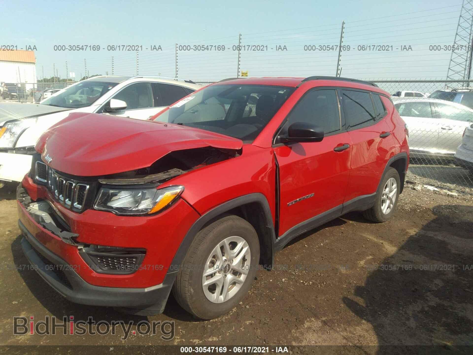 2017 JEEP COMPASS - VIN: 3C4NJCAB3HT629464 - Фото 2
