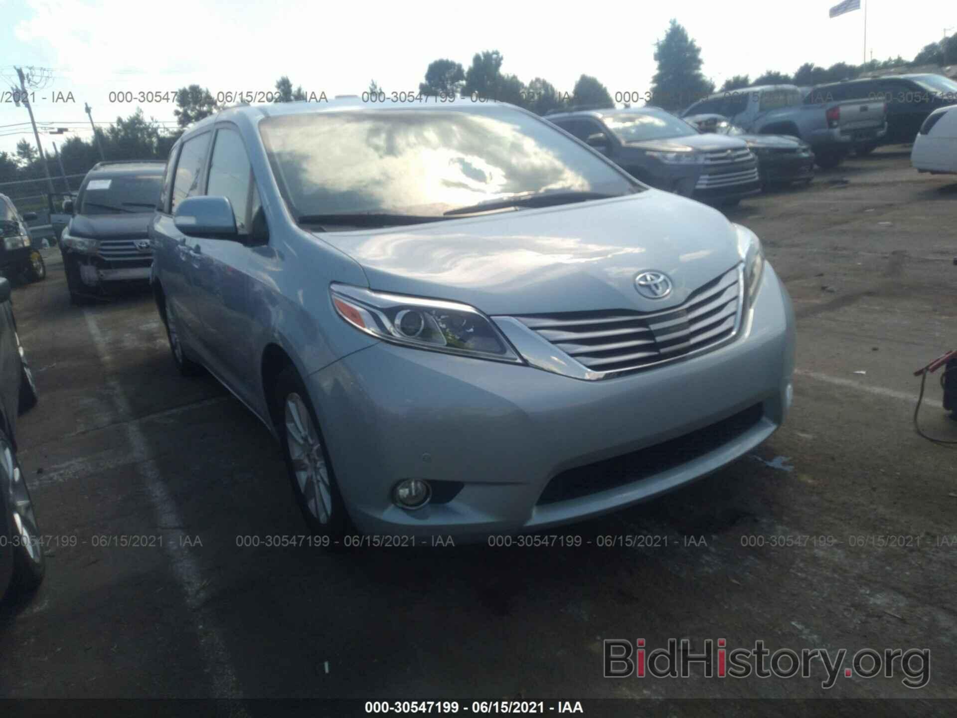 Photo 5TDYK3DC8GS731141 - TOYOTA SIENNA 2016